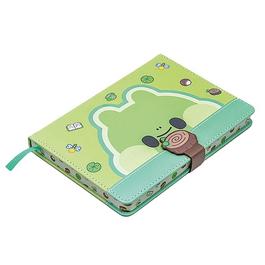 Kenji GAME Ginza Button Notebook Tiny K Oppy Frog Green