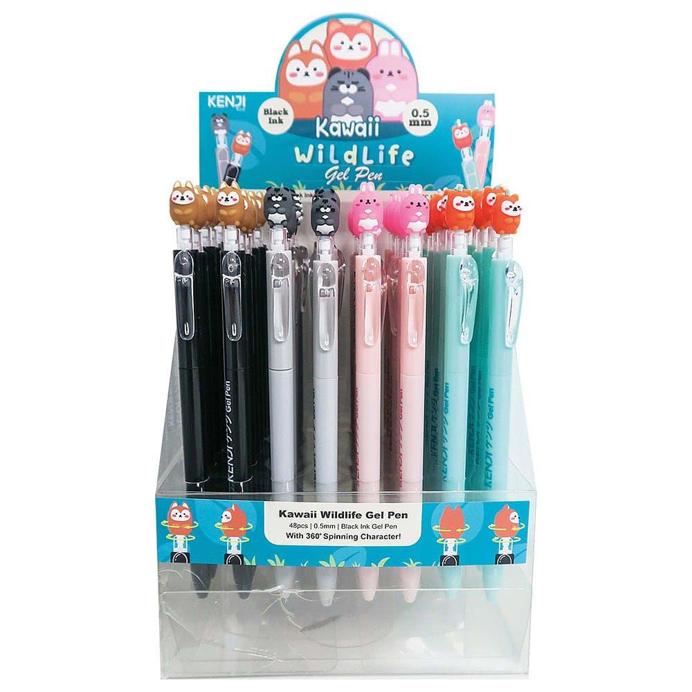 Multi Format An - Kenji - Kawaii Wildlife Gel Pen (Assortment)