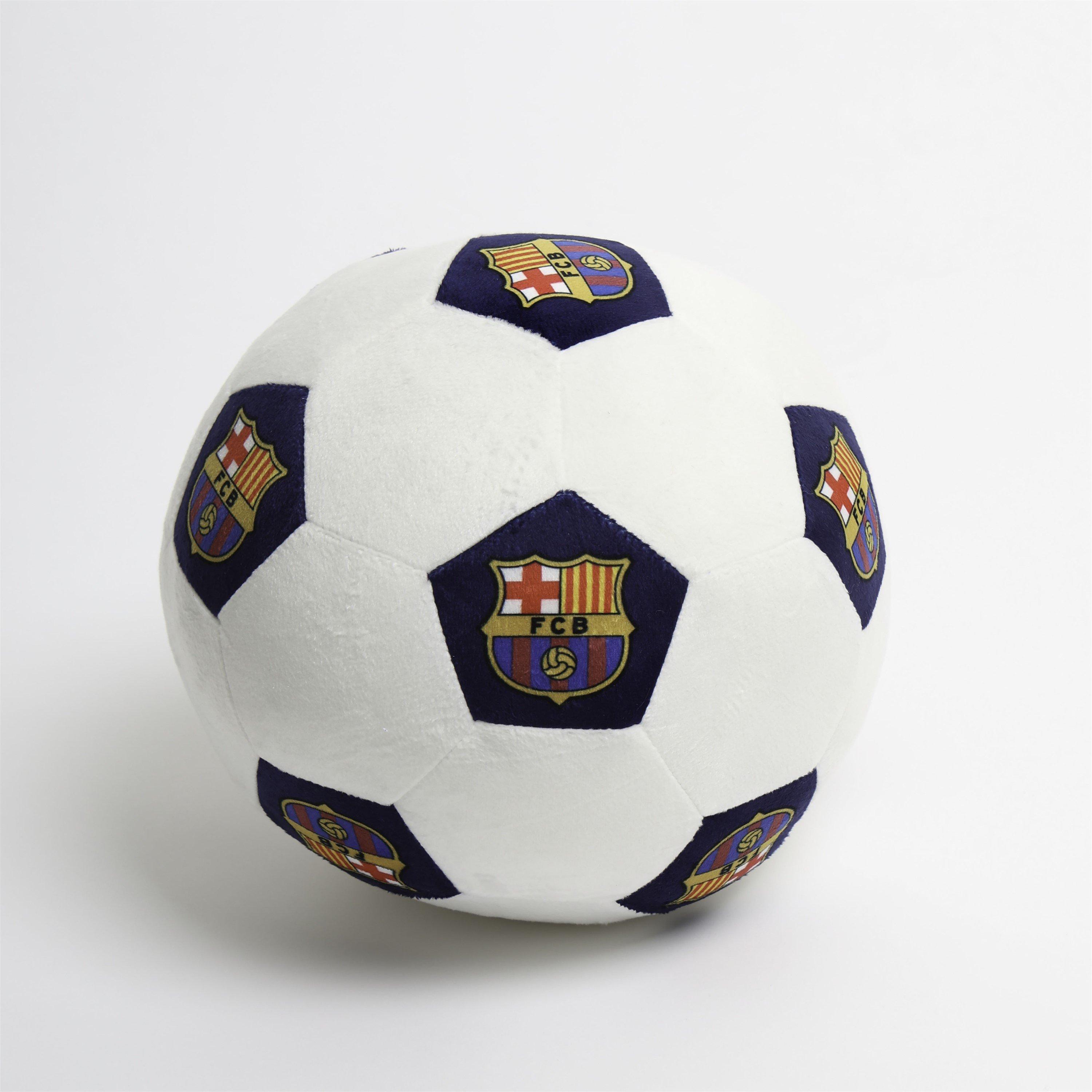 White - FC Barcelona - Barcelona Offside 3D Football Shaped Cushion - 1