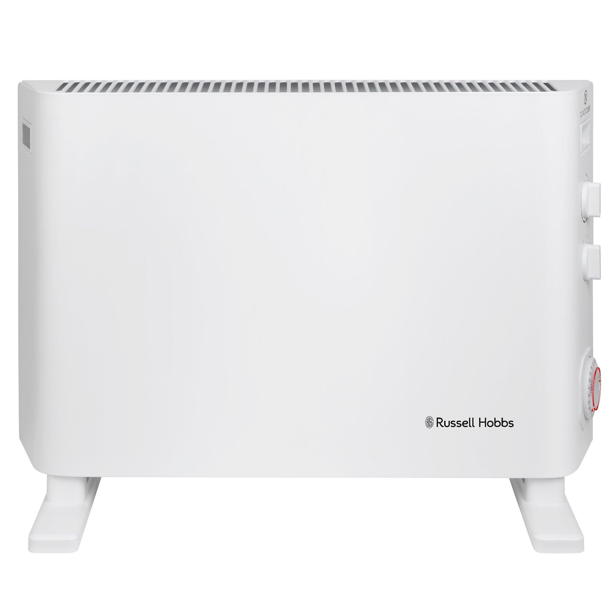 White - Russell Hobbs - RHCVH6002W Convection Heater with Timer in White - 11