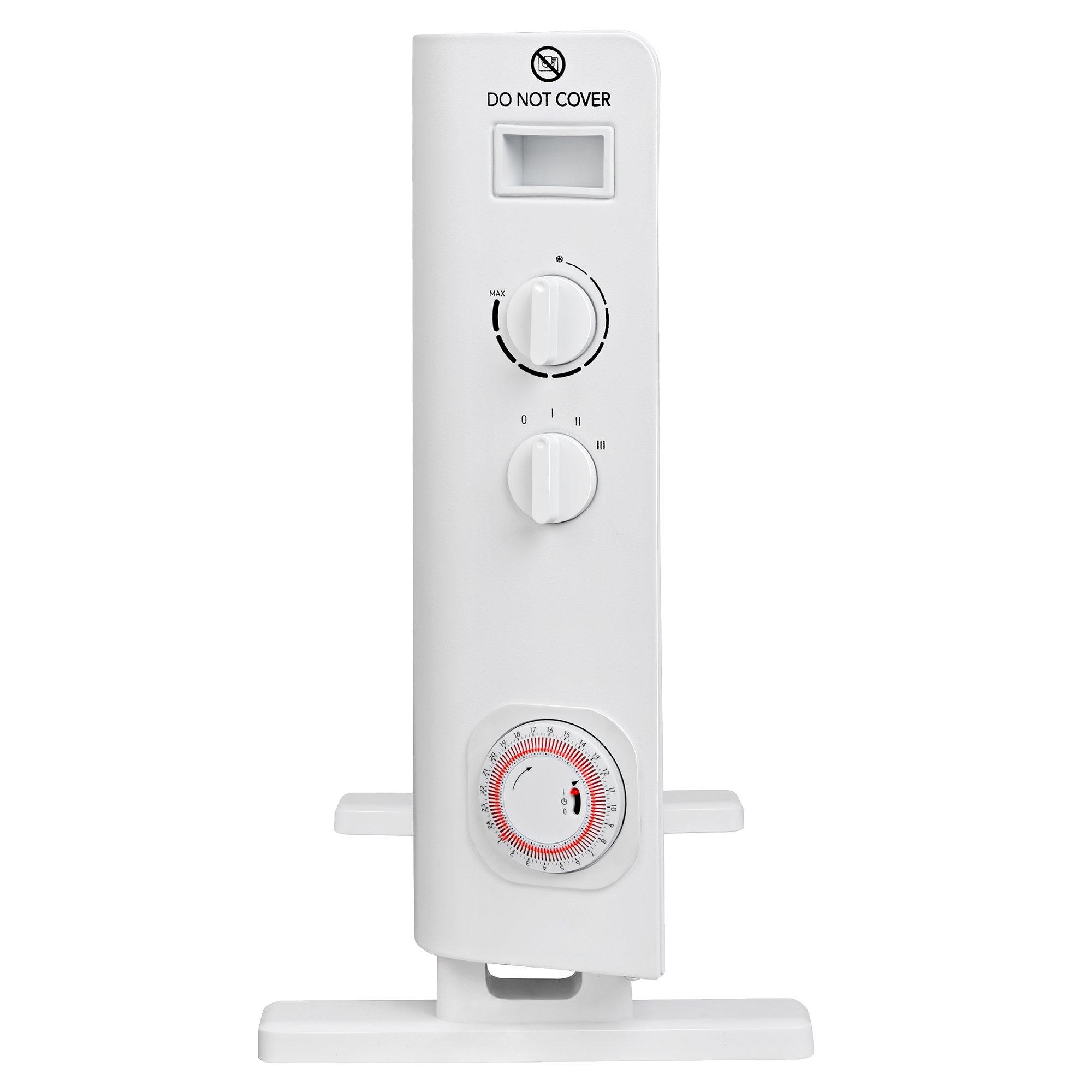 White - Russell Hobbs - RHCVH6002W Convection Heater with Timer in White - 12