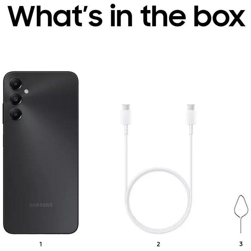 Black - Samsung - Samsung Galaxy A05s 4G 64GB Mobile Phone - 4