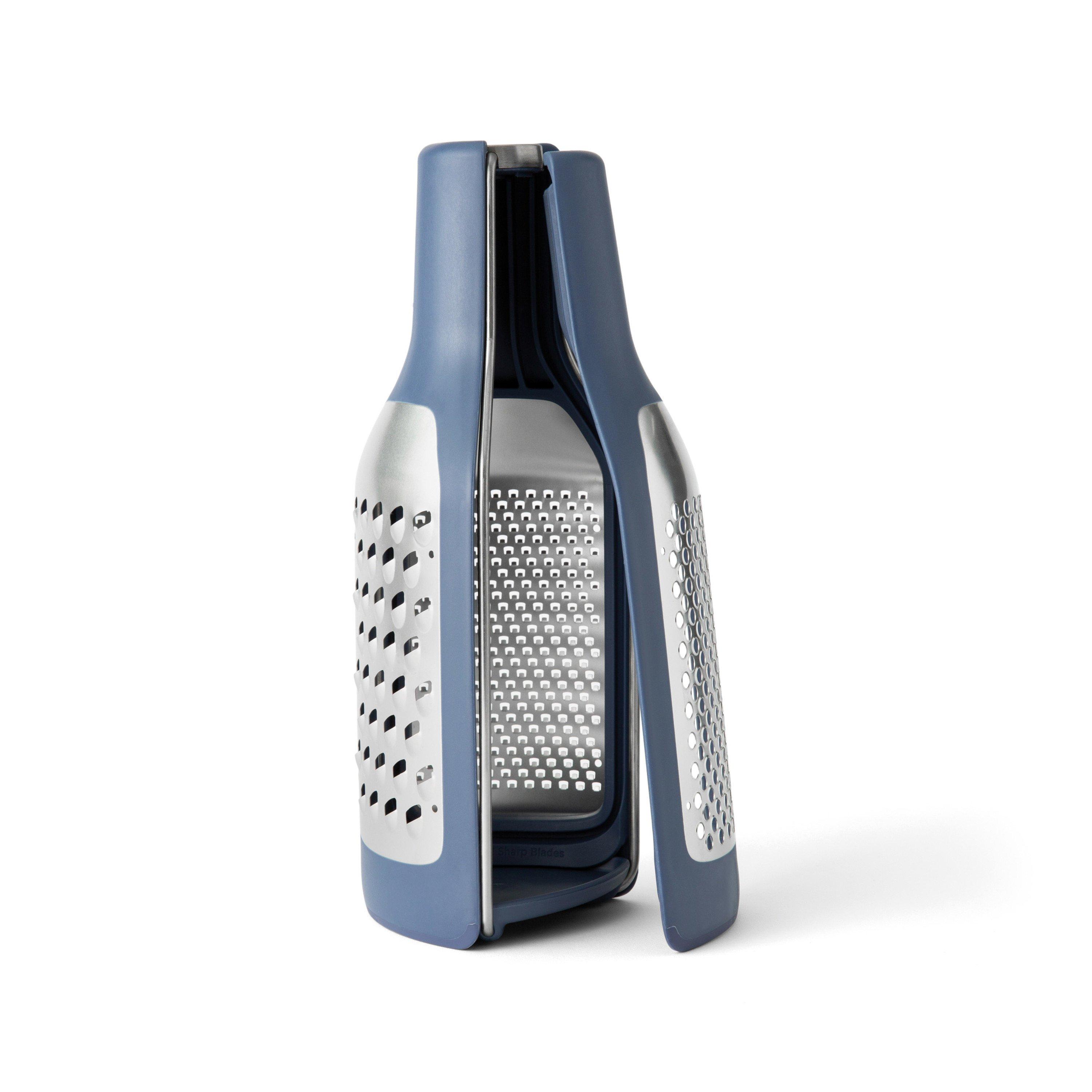 Blue - Chef'n - Chefn Tower and Plane Two-In-One Grater Sleeved - 2