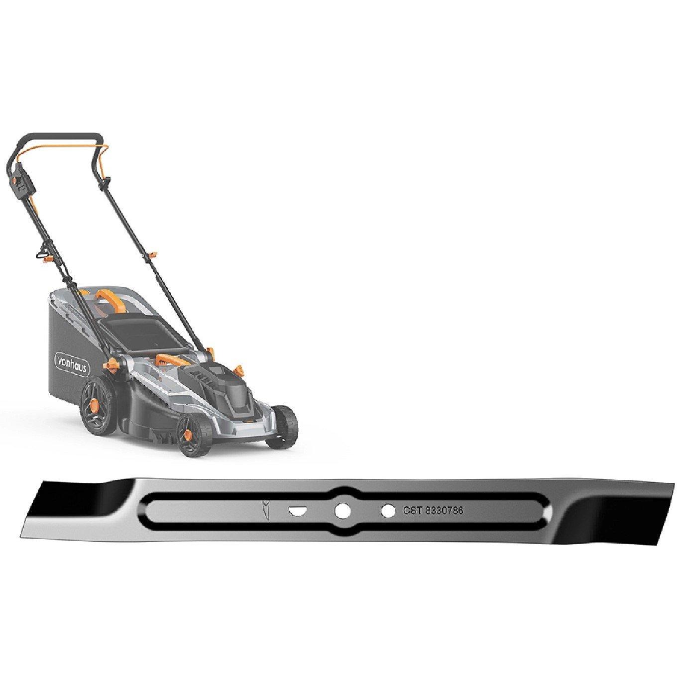 Black - VonHaus - Spare 1800W Lawn Mower Blade - 1