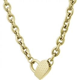 Boss Ladies BOSS Dinya light yellow gold IP Necklace