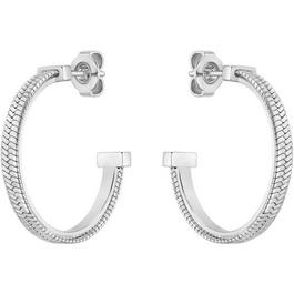 Boss Ladies BOSS Zia Stainless Steel Hoop Earrings