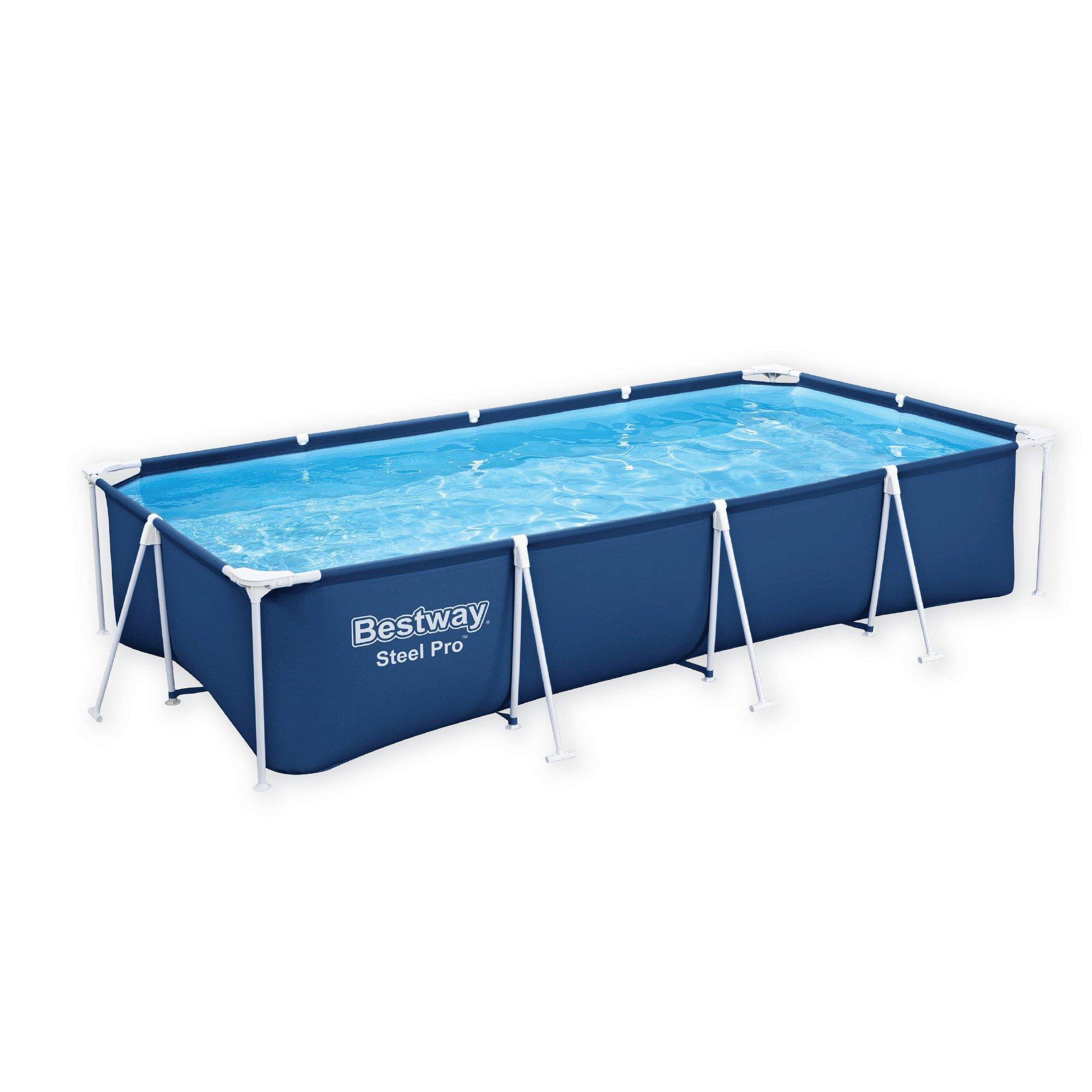 Dark Blue - Bestway - 131 x 611 x 32 Steel Pro Pool - 1