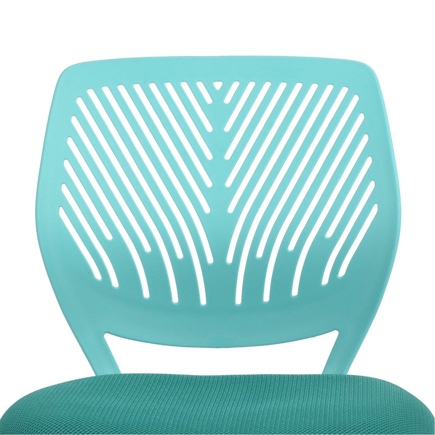 Turquoise - Urban Meuble - Ergonomic Swivel Children Chair - 6