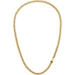 Tommy Hilfiger Mens Tommy Hilfiger Gold Plated Chain Necklace