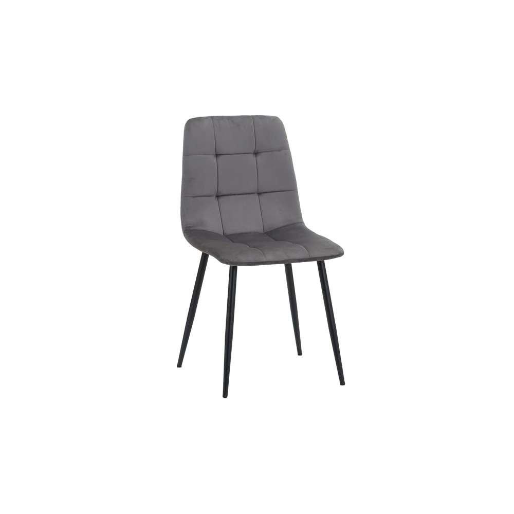 Black - Birlea - Axel Oval Fluted Dining Table With 2 Chairs And Be - 14