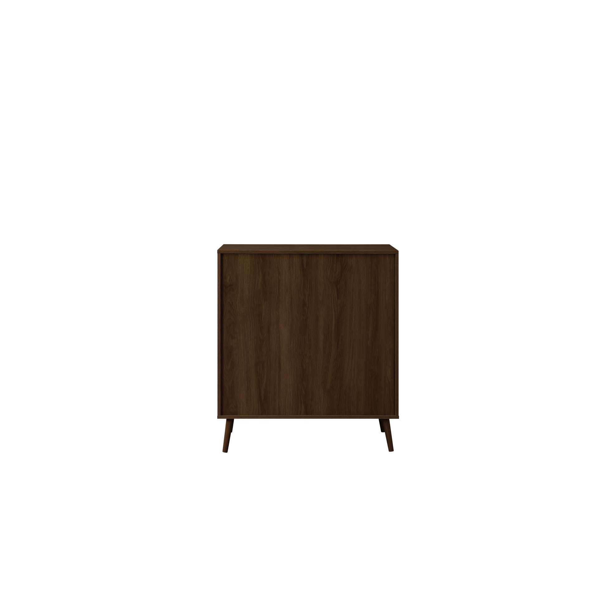 Brown - Birlea - Croxley 5 Drawer Rattan Chest - 9