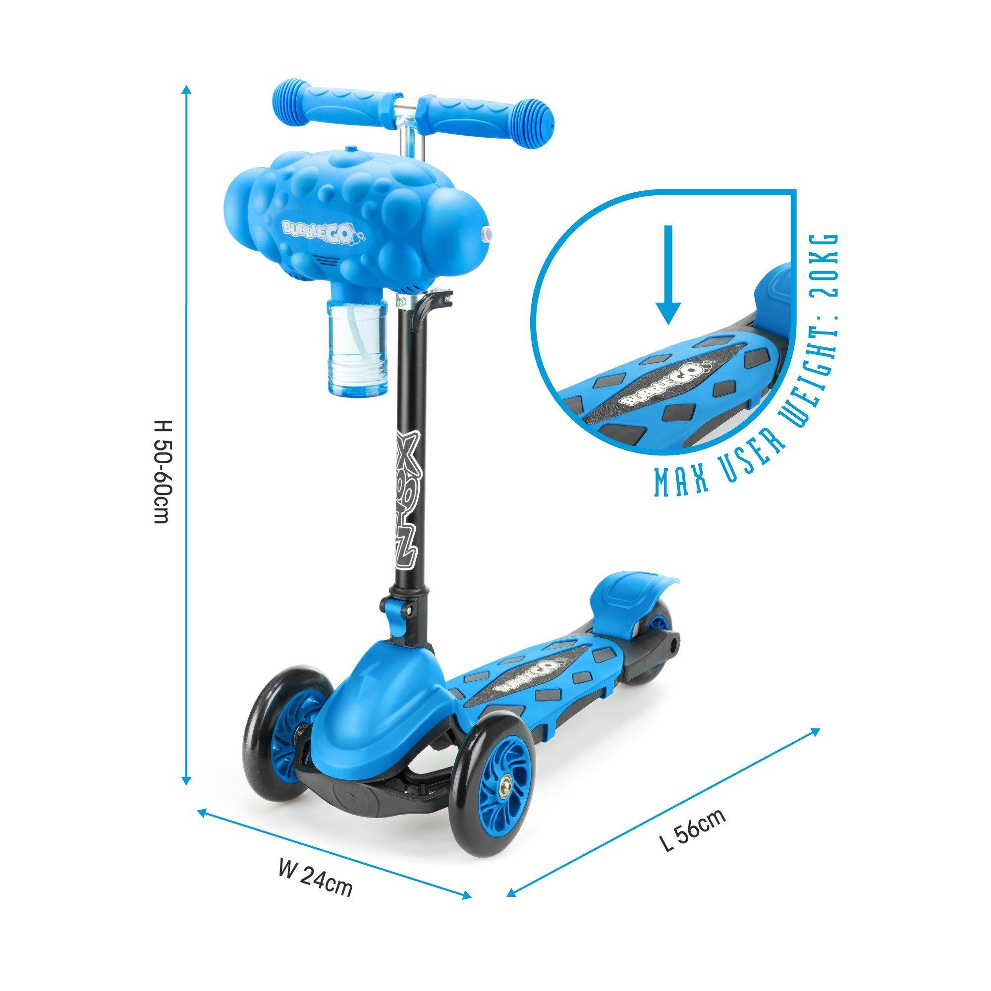Blue And Black - Xootz - Xoo Bubble Go Scooter - Blue - 7