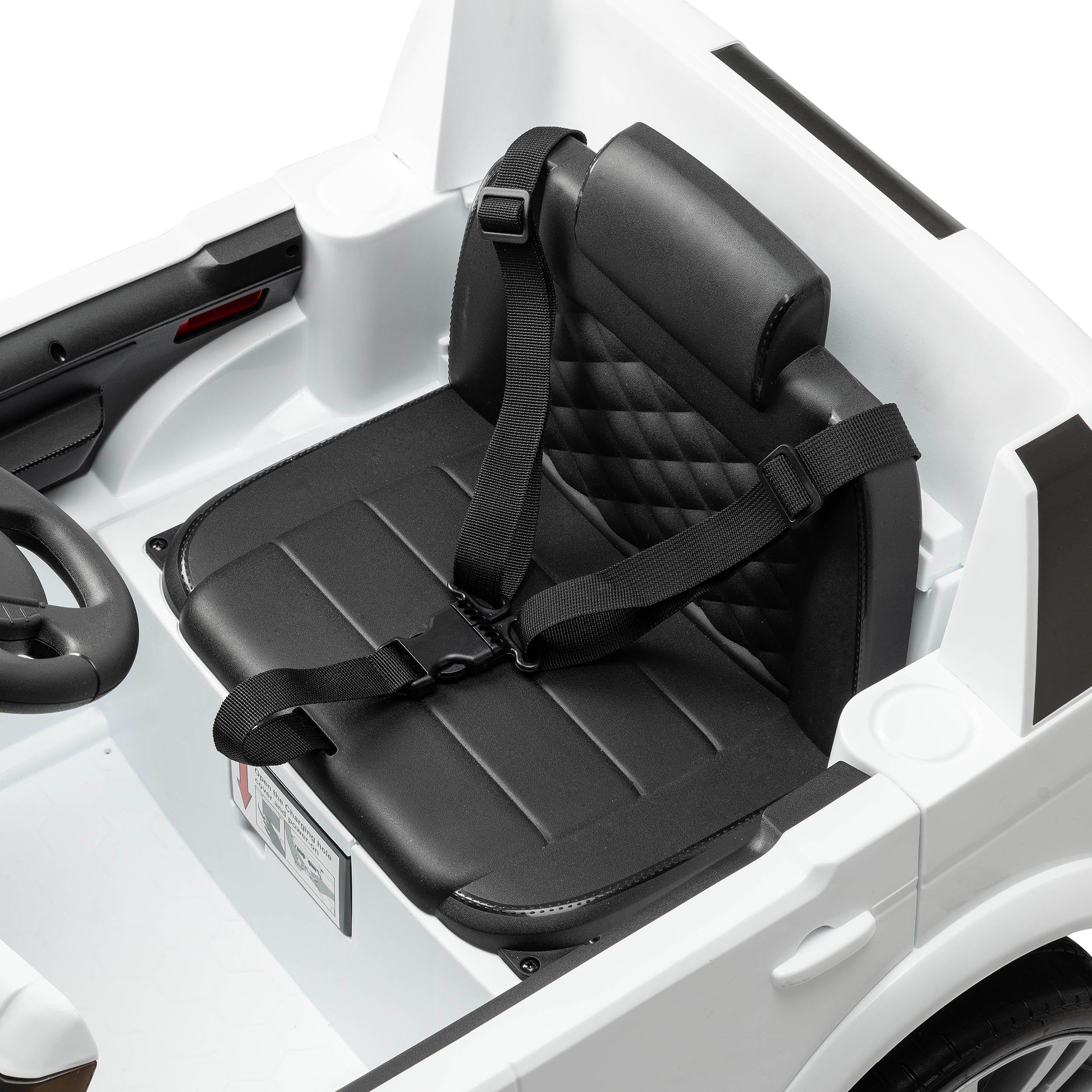 White - Xootz - Landrover Discovery 12v Ride On Lithium - Wh - 7