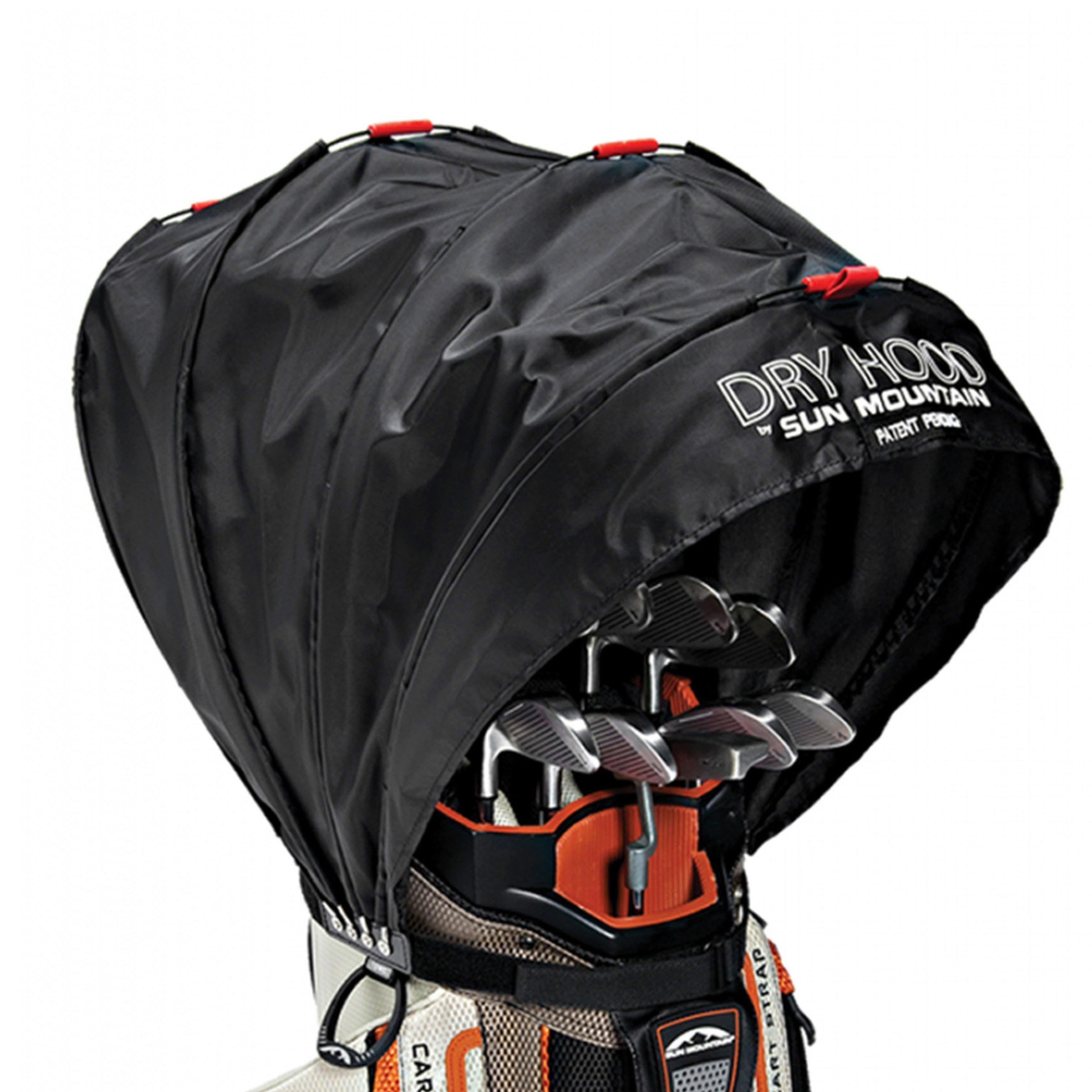 Black - Sun Mountain - Golf Bag Rain Hood