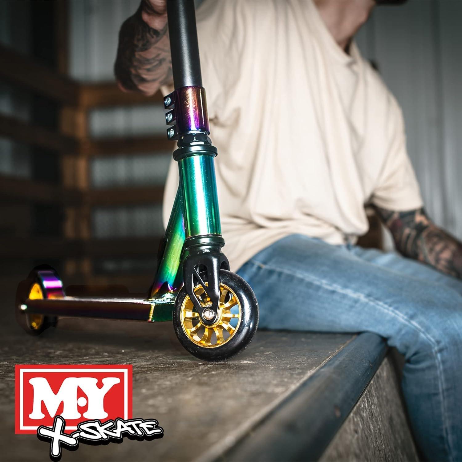 Neo Chrome - Planet Direct - M.Y X-Skate XSN-009 Stunt Scooter - 4