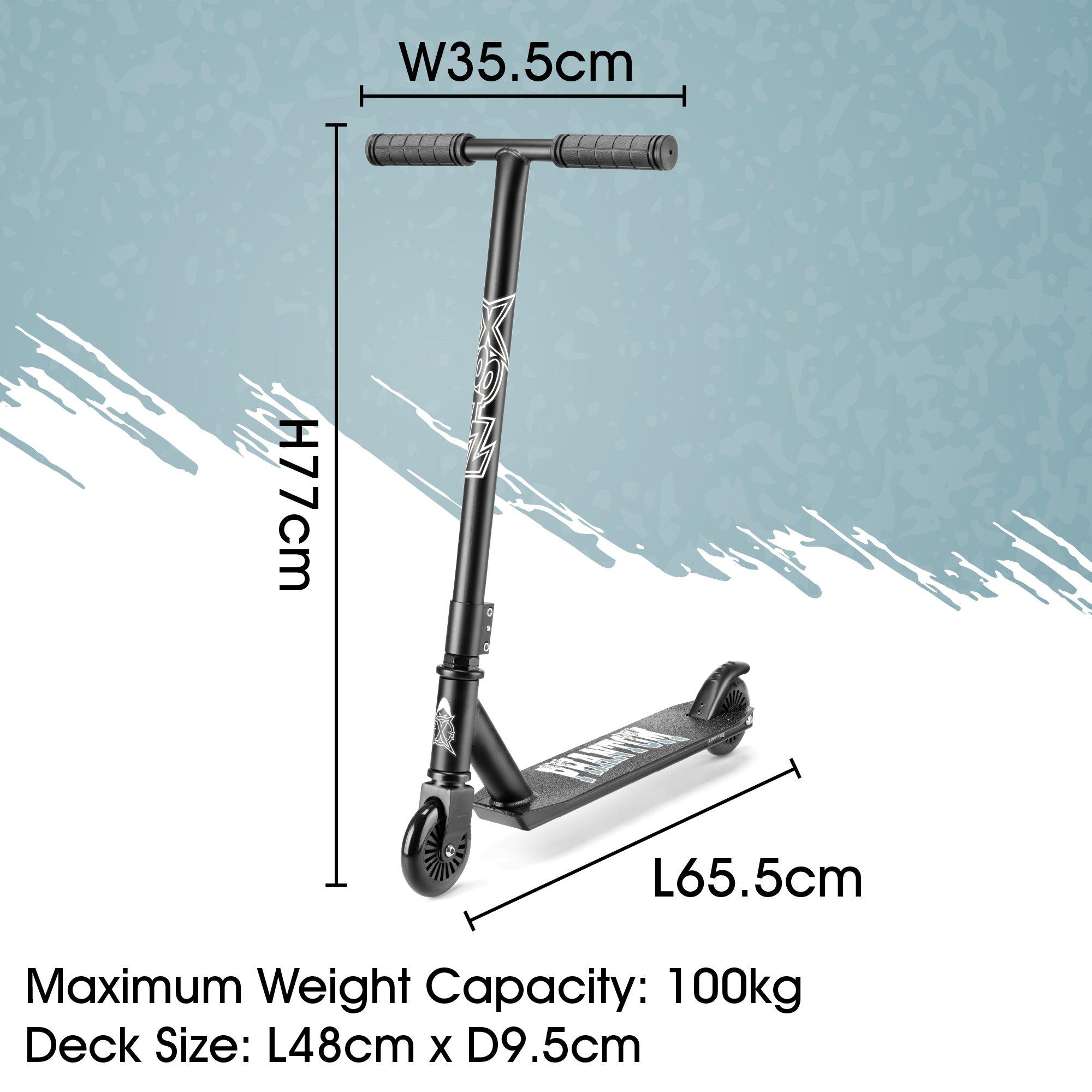 Black - Xootz - Phantom Stunt Scooter - 7