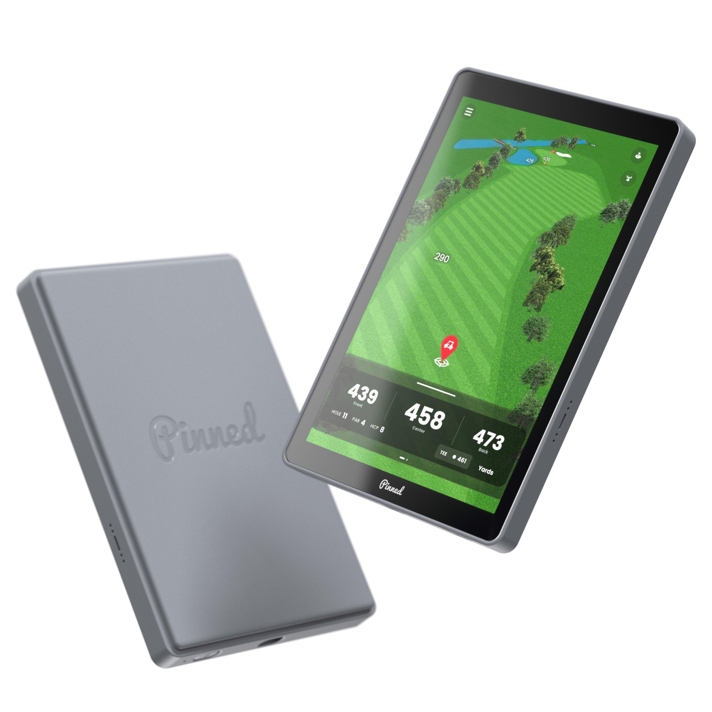 Black - Pinned - The Caddie Golf GPS - 1
