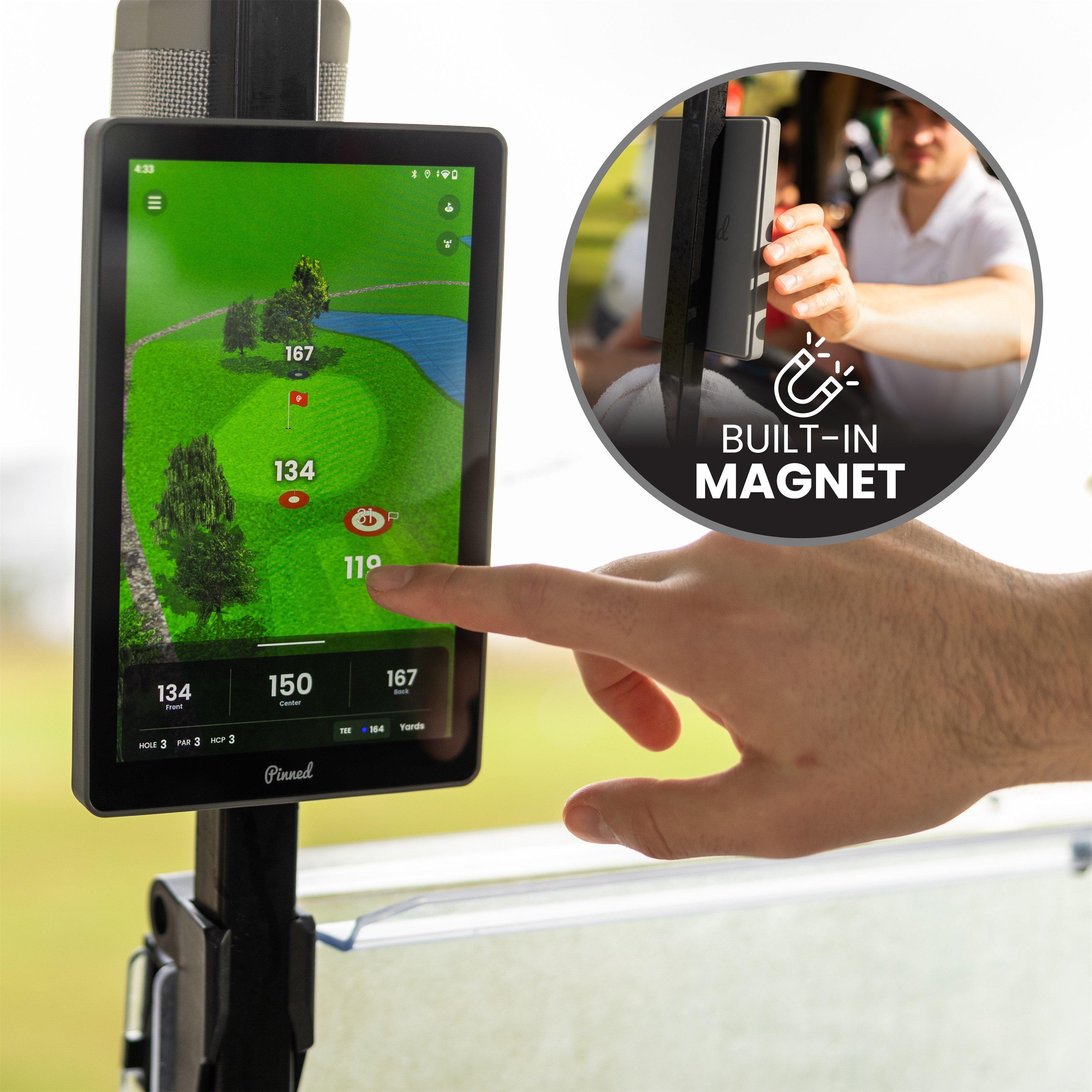 Black - Pinned - Pinned The Caddie Golf GPS - 8