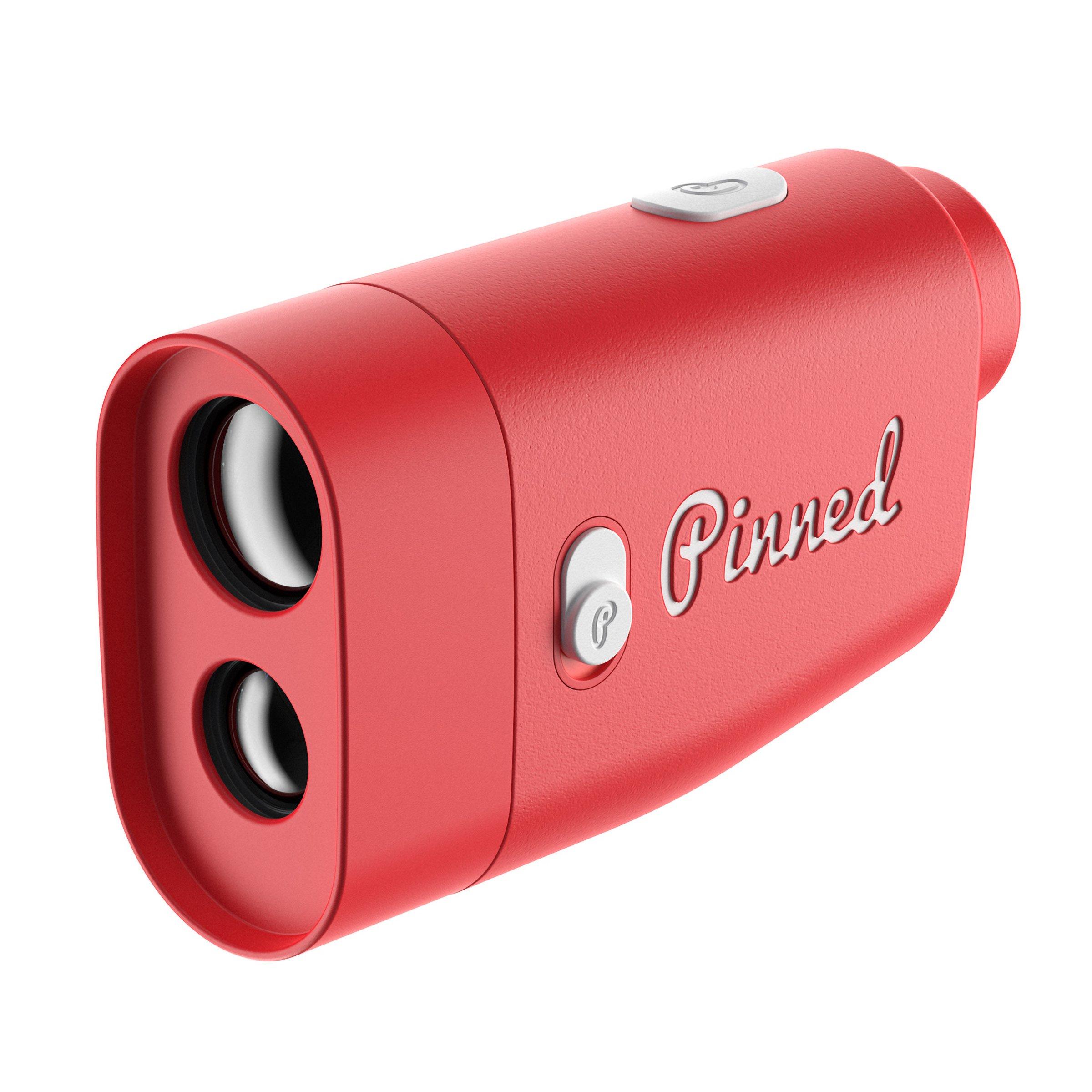 Red - Pinned - Prism+ Golf Rangefinder - 1