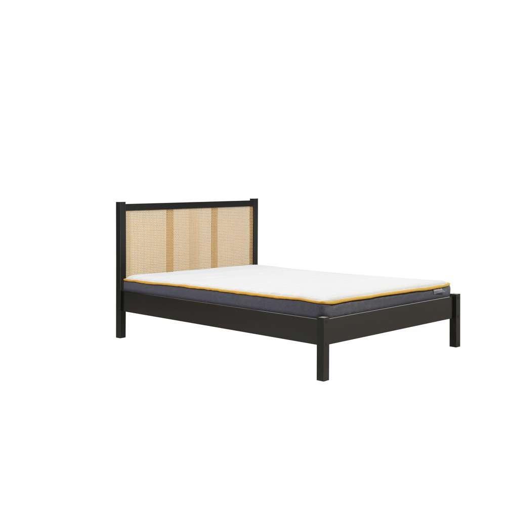 Black - Birlea - Croxley Rattan Bed - 5