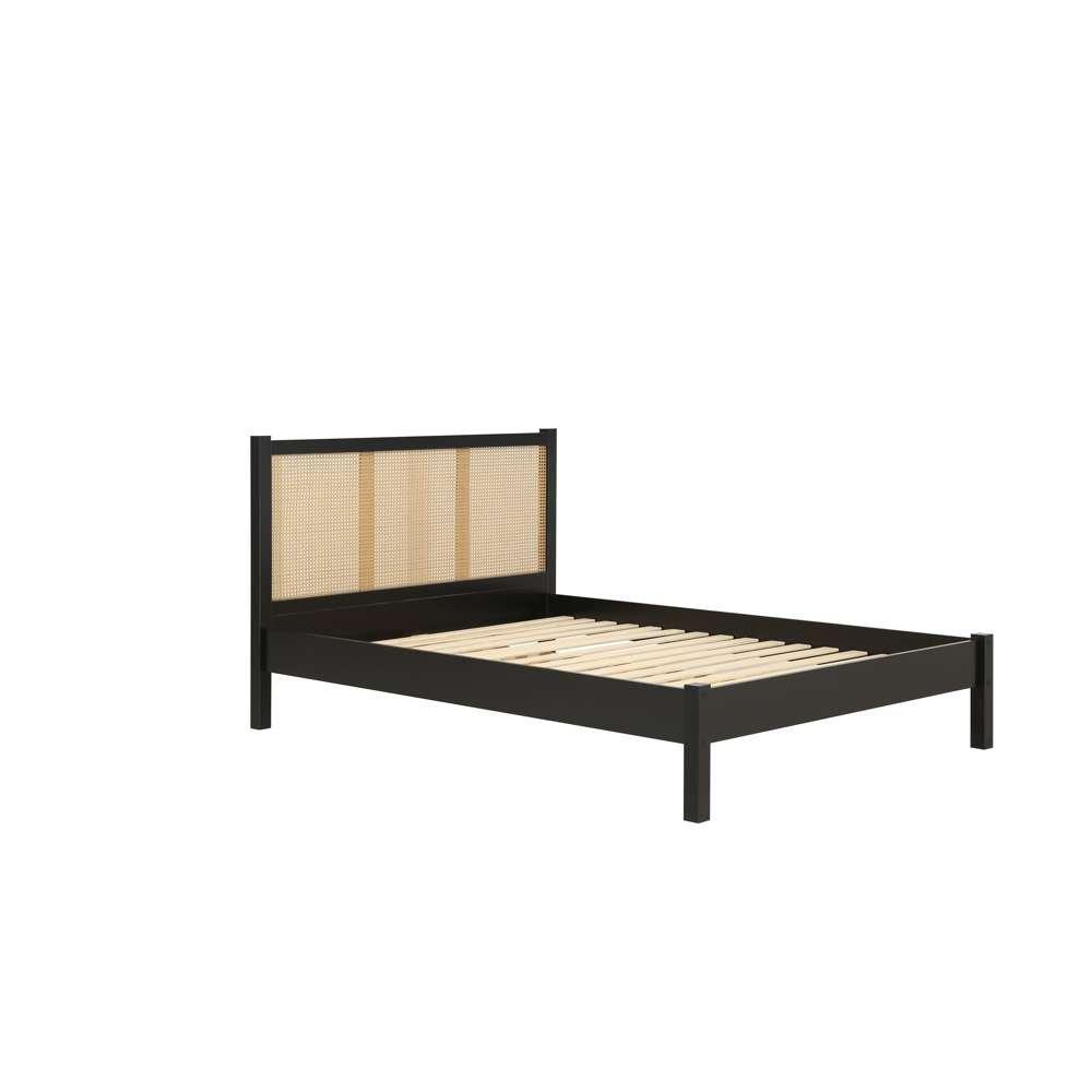 Black - Birlea - Croxley Rattan Bed - 6