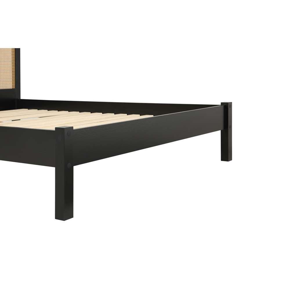 Black - Birlea - Croxley Rattan Bed - 8
