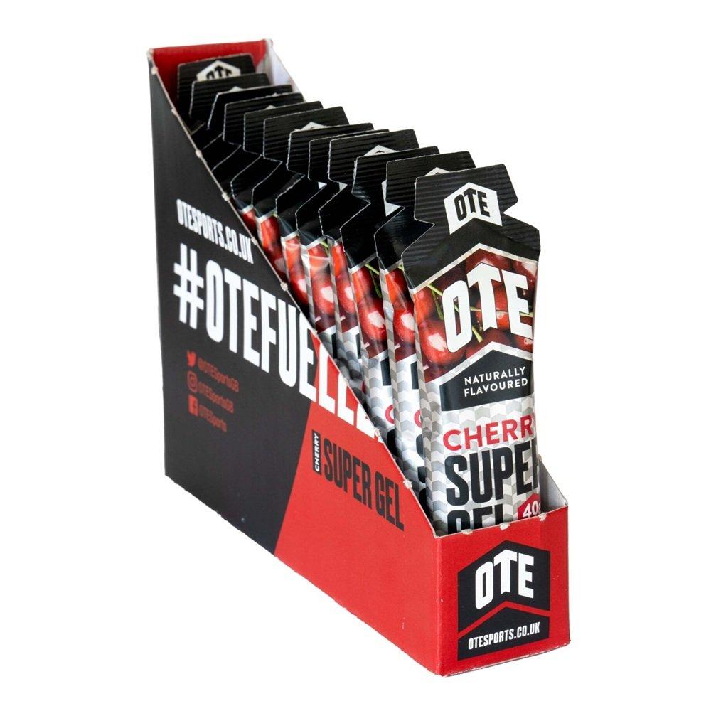 New: Cherry - OTE - SUPER Energy Gel (Box of 12)