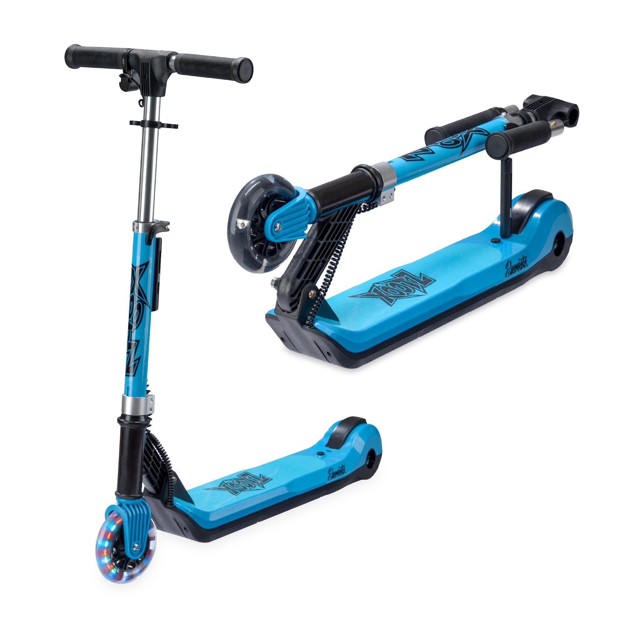 Black And Blue - Xootz - Elements Electric Scooter Lithium - Blue - 1