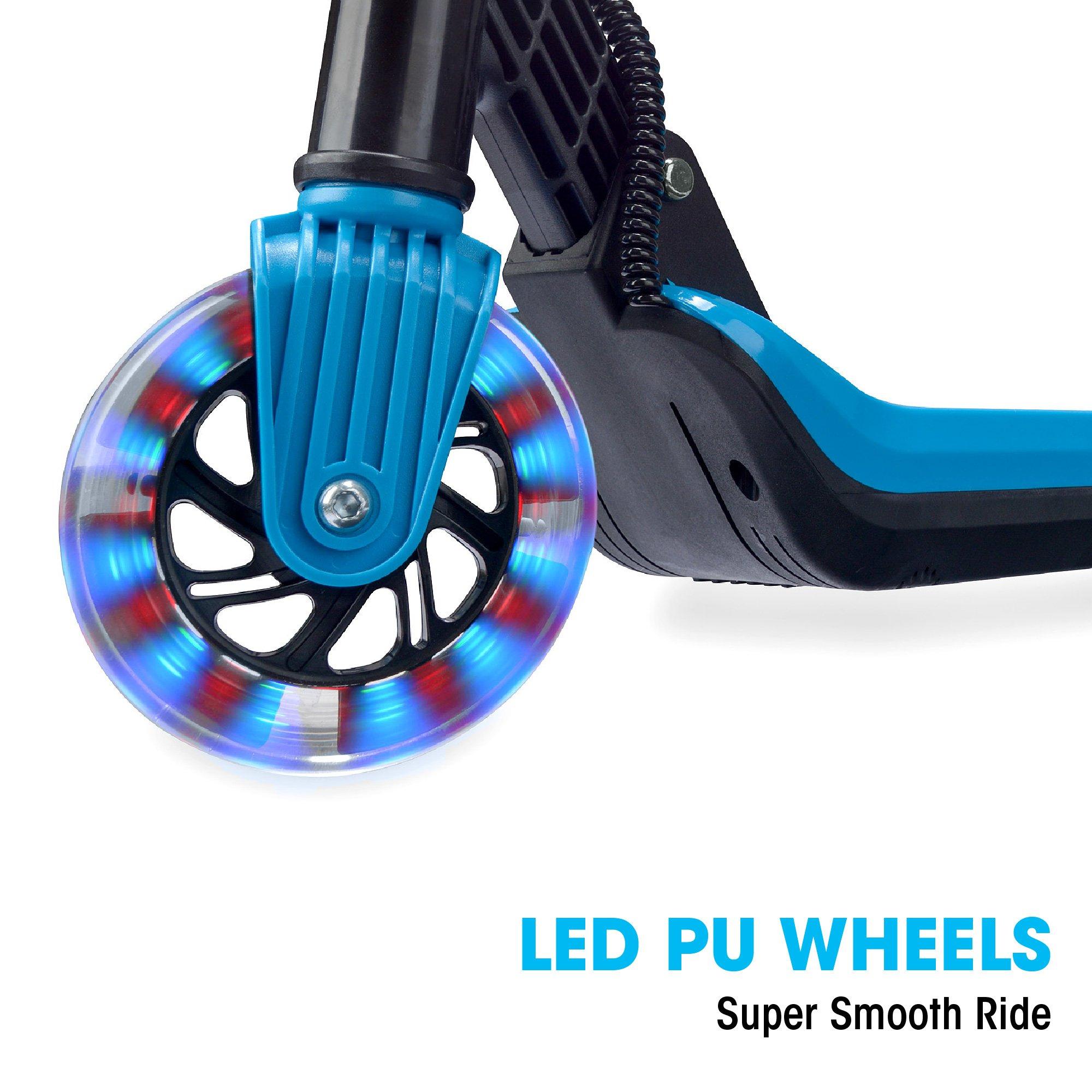 Black And Blue - Xootz - Elements Electric Scooter Lithium - Blue - 4