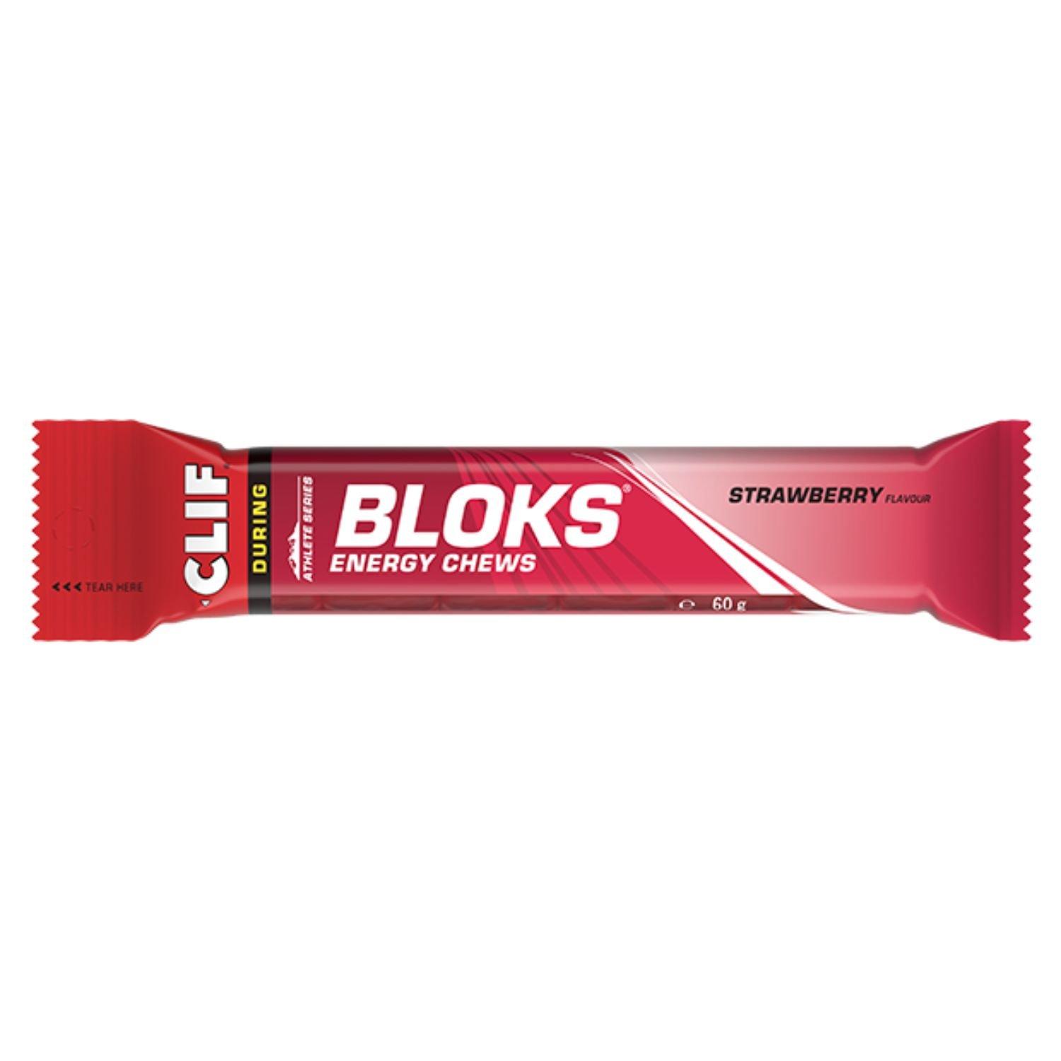 Clif Bar  Shot Bloks (Box Of 18) - Strawberry - Box of 18