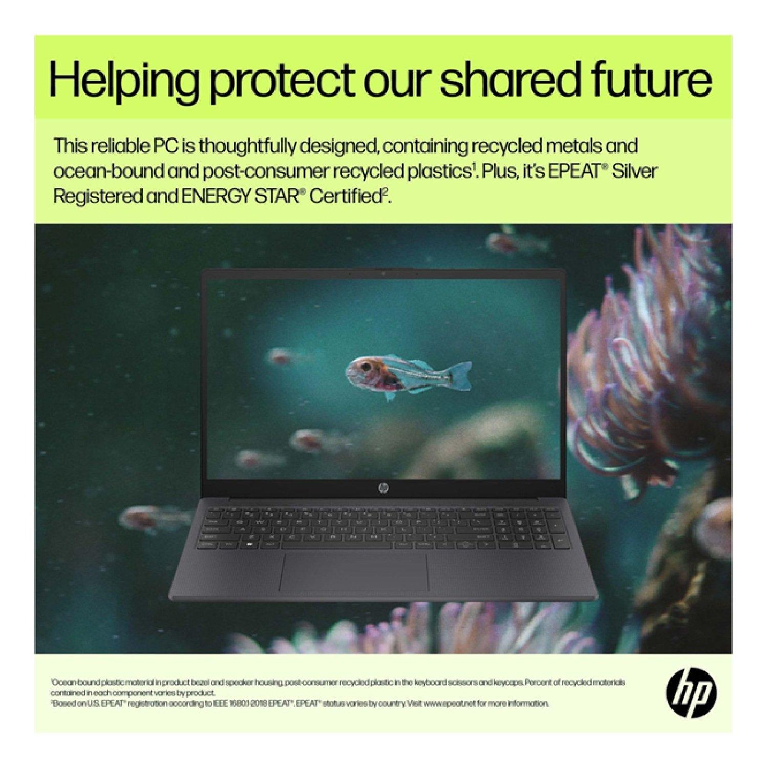 Black - HP - HP 15 Laptop - Core i3 4GB 128GB Win 11 Black - 5