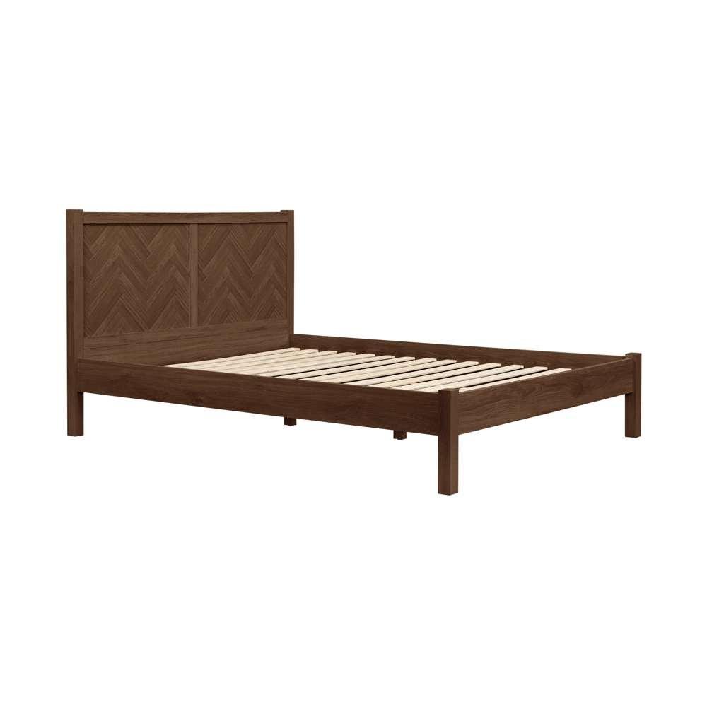 Brown - Birlea - Herringford Double Bed - 6