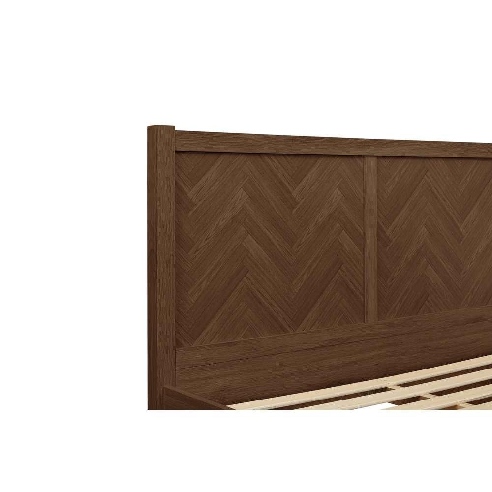 Brown - Birlea - Herringford Double Bed - 8