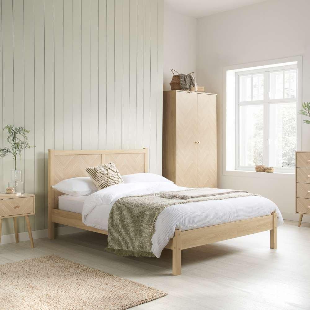 Nude - Birlea - Herringford Double Bed - 1