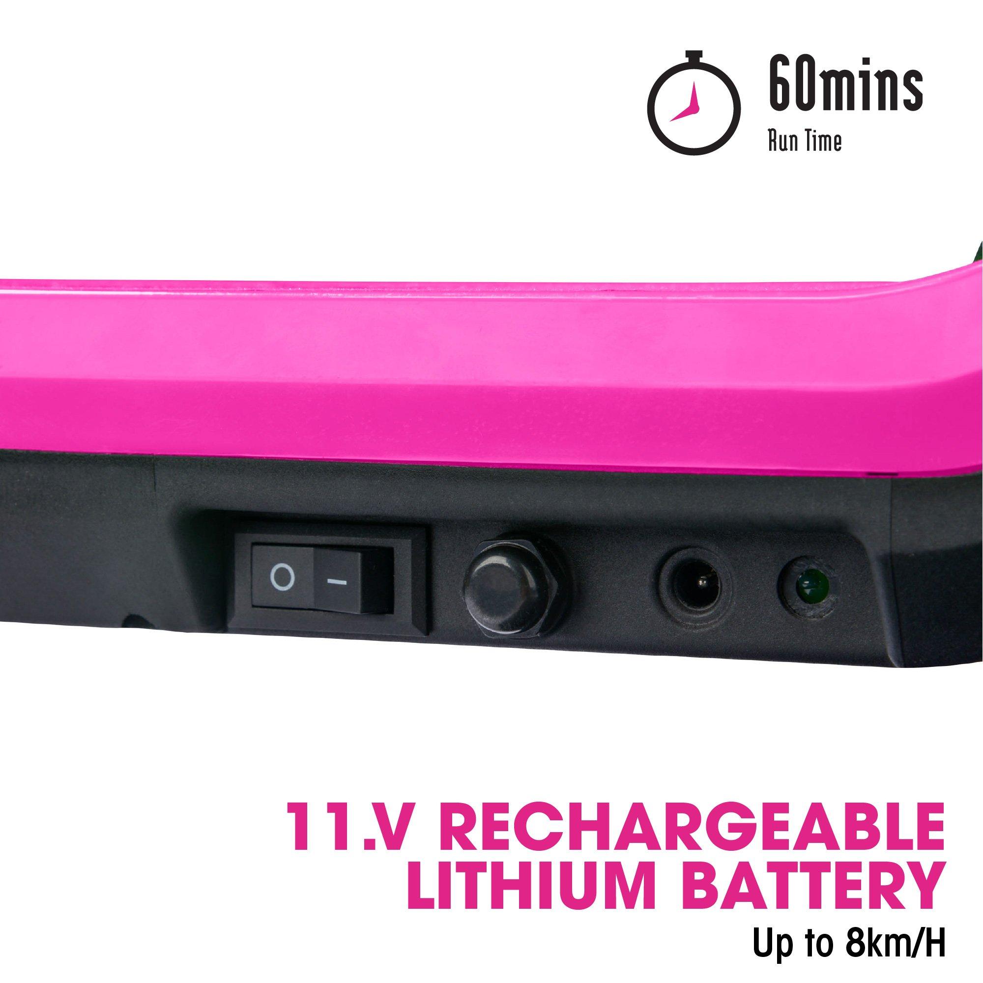 Black And Pink - Xootz - Elements Electric Scooter Lithium - Pink - 5