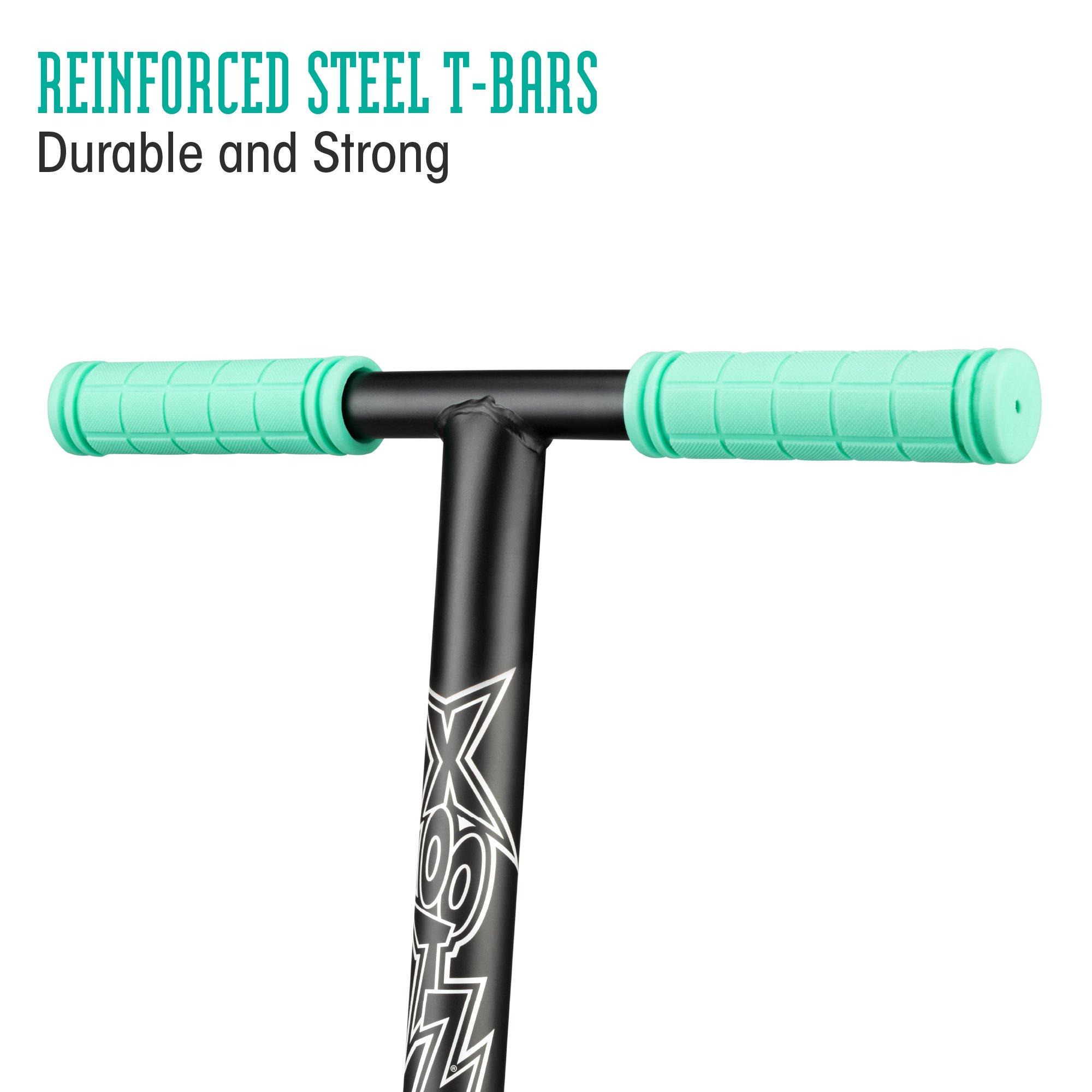 Turquoise And B - Xootz - Shred 2 Stunt Scooter - 4