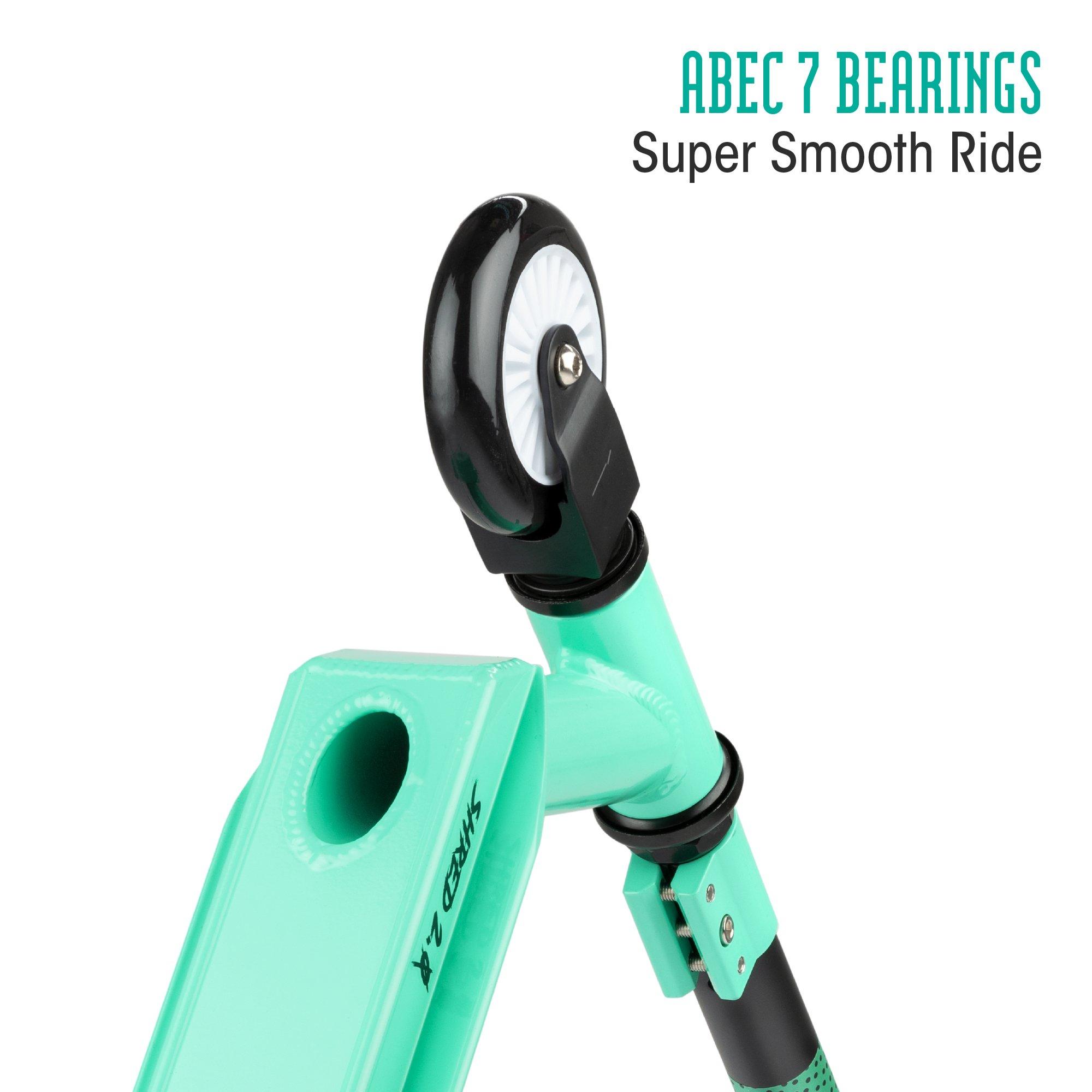 Turquoise And B - Xootz - Shred 2 Stunt Scooter - 6