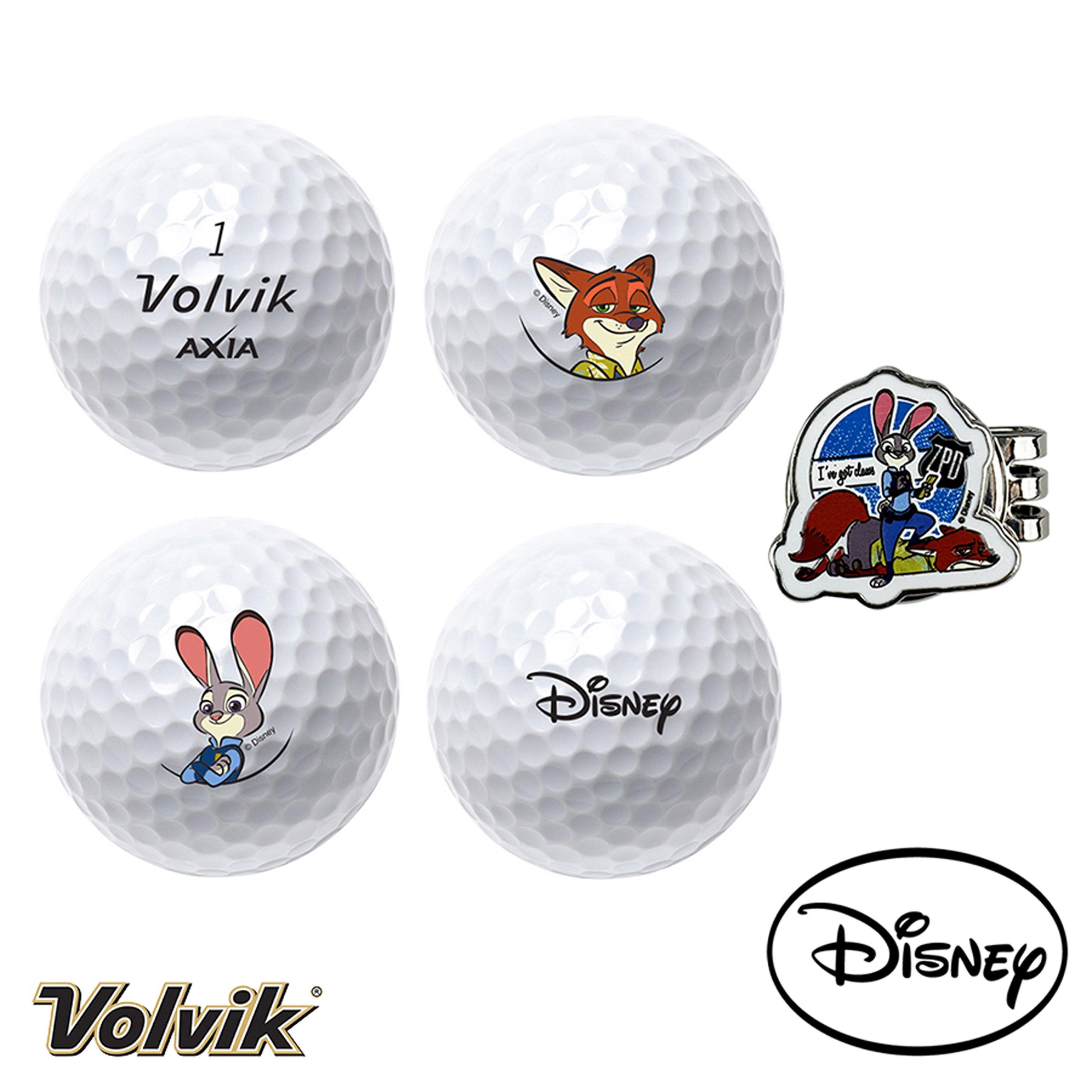 Vivid - Volvik - Volvik Zootopia 4 Balls & Marker Set - 2