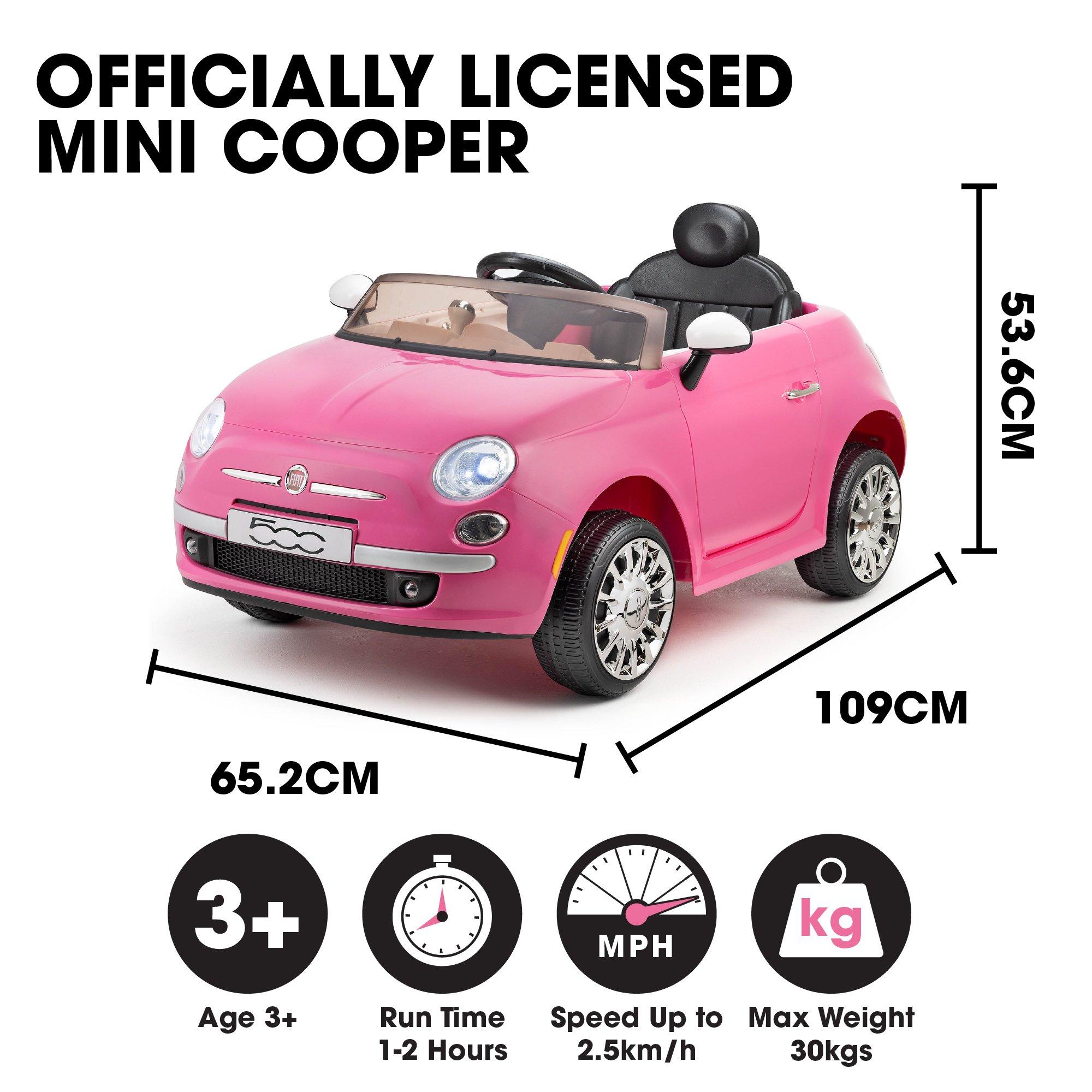 Pink - Xootz - Xootz Fiat 500 - Pink - 7