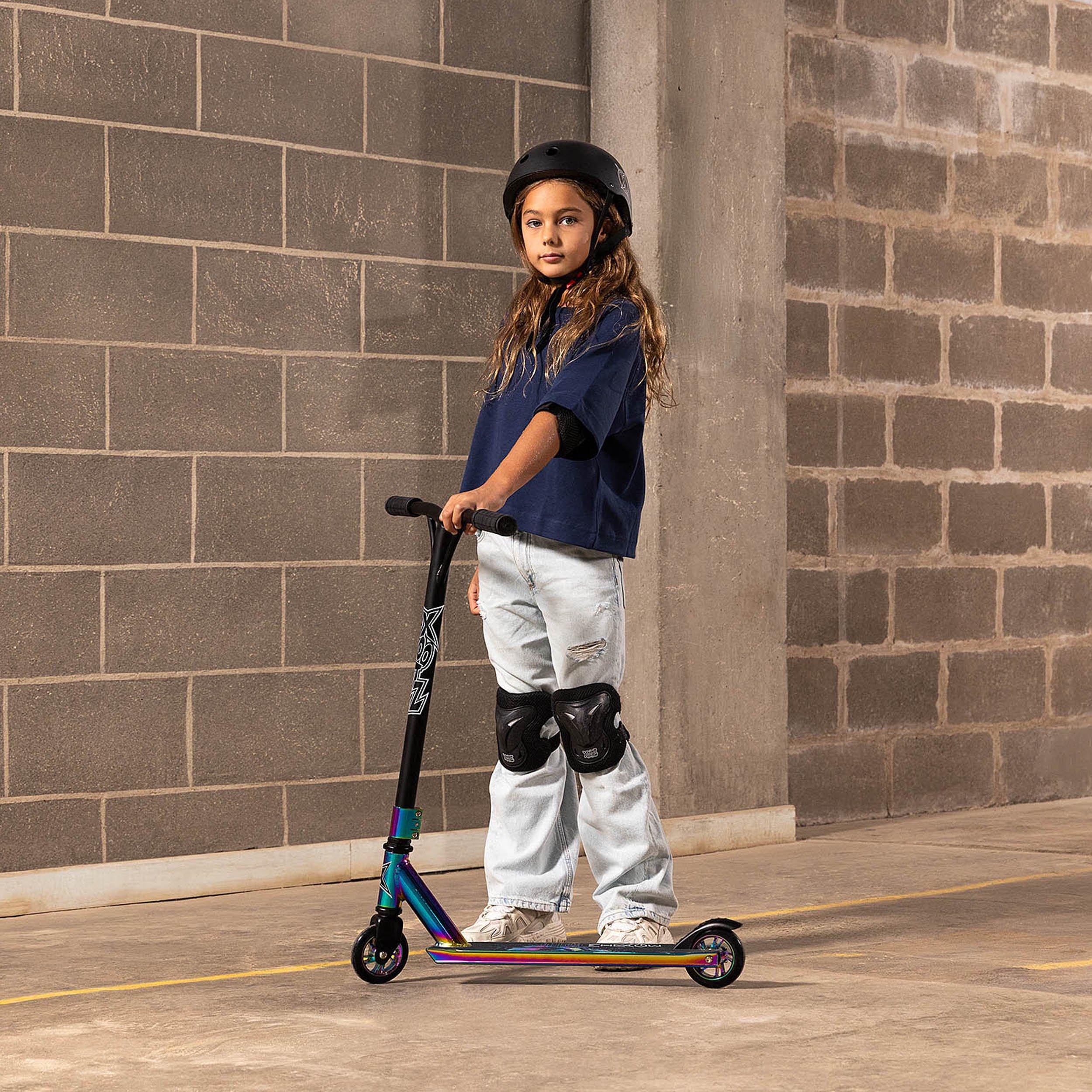 Multi - Xootz - Y Bar Mirage Stunt Scooter - Neochrome - 3