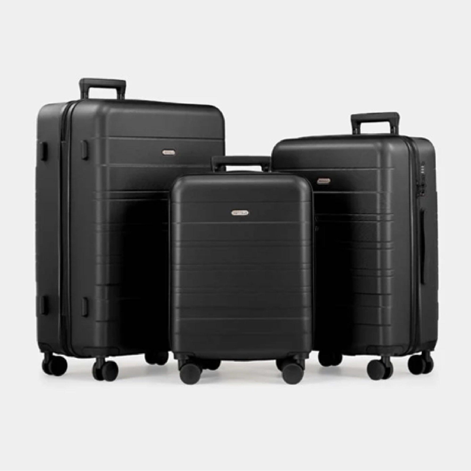 ABS Green Luggage Set – 3 Piece
