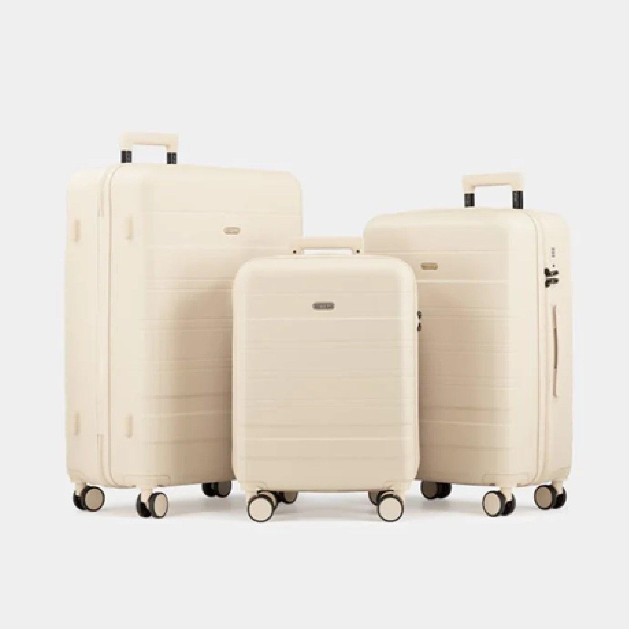 ABS Green Luggage Set – 3 Piece
