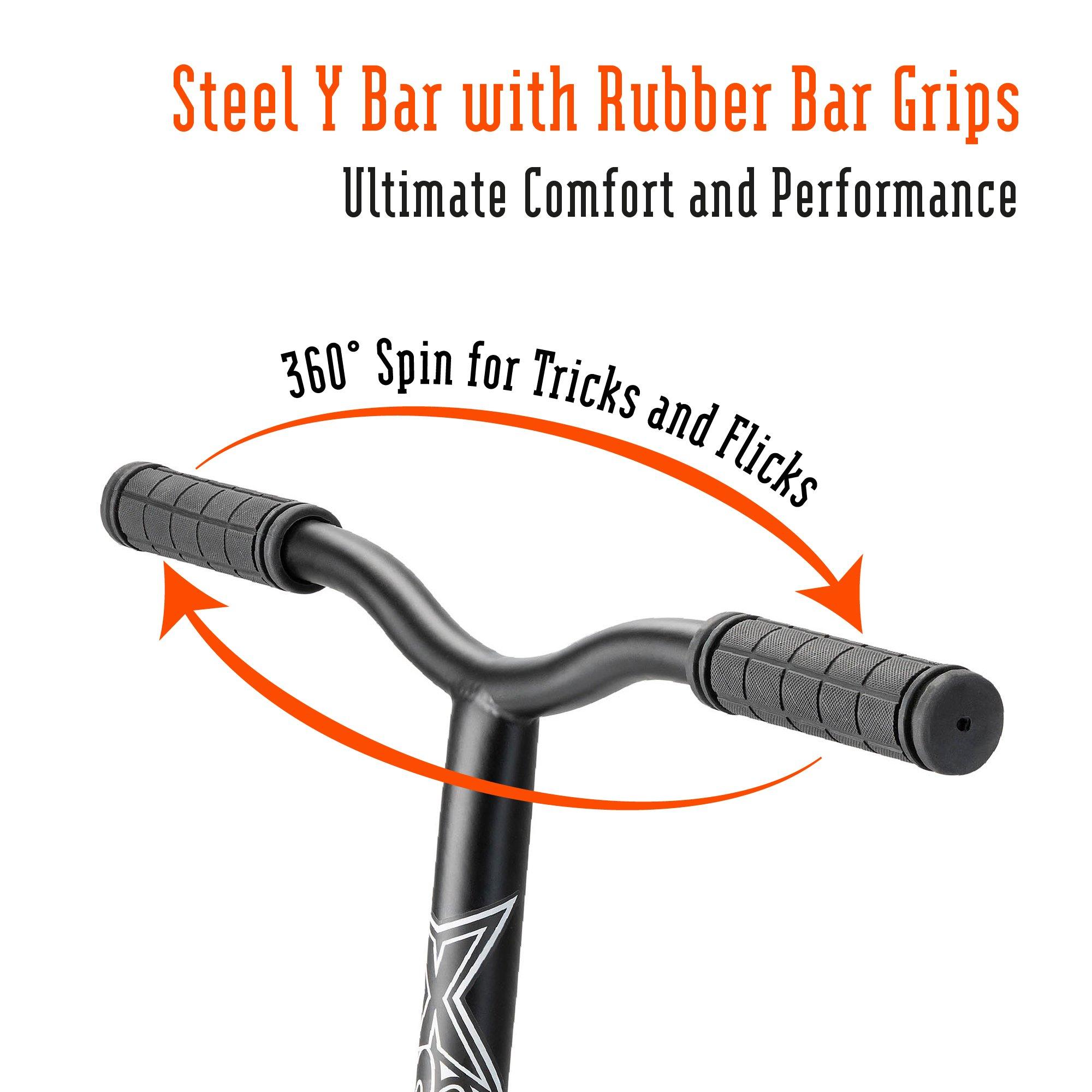Orange And Blac - Xootz - Y Bar Magma Stunt Scooter - Orange - 4