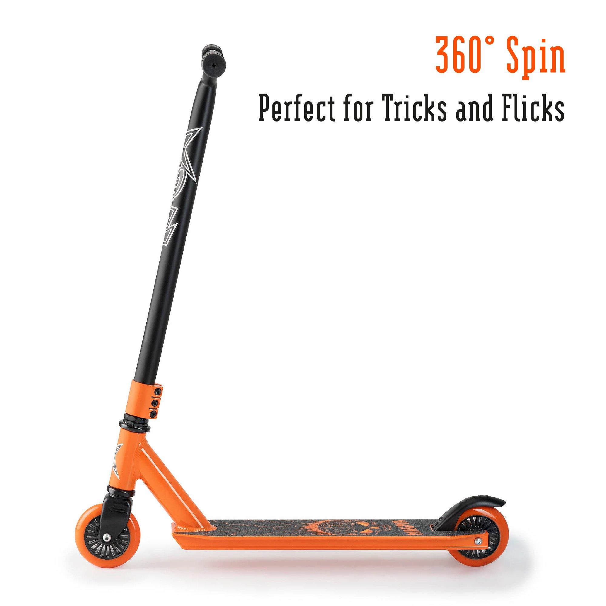 Orange And Blac - Xootz - Y Bar Magma Stunt Scooter - Orange - 6