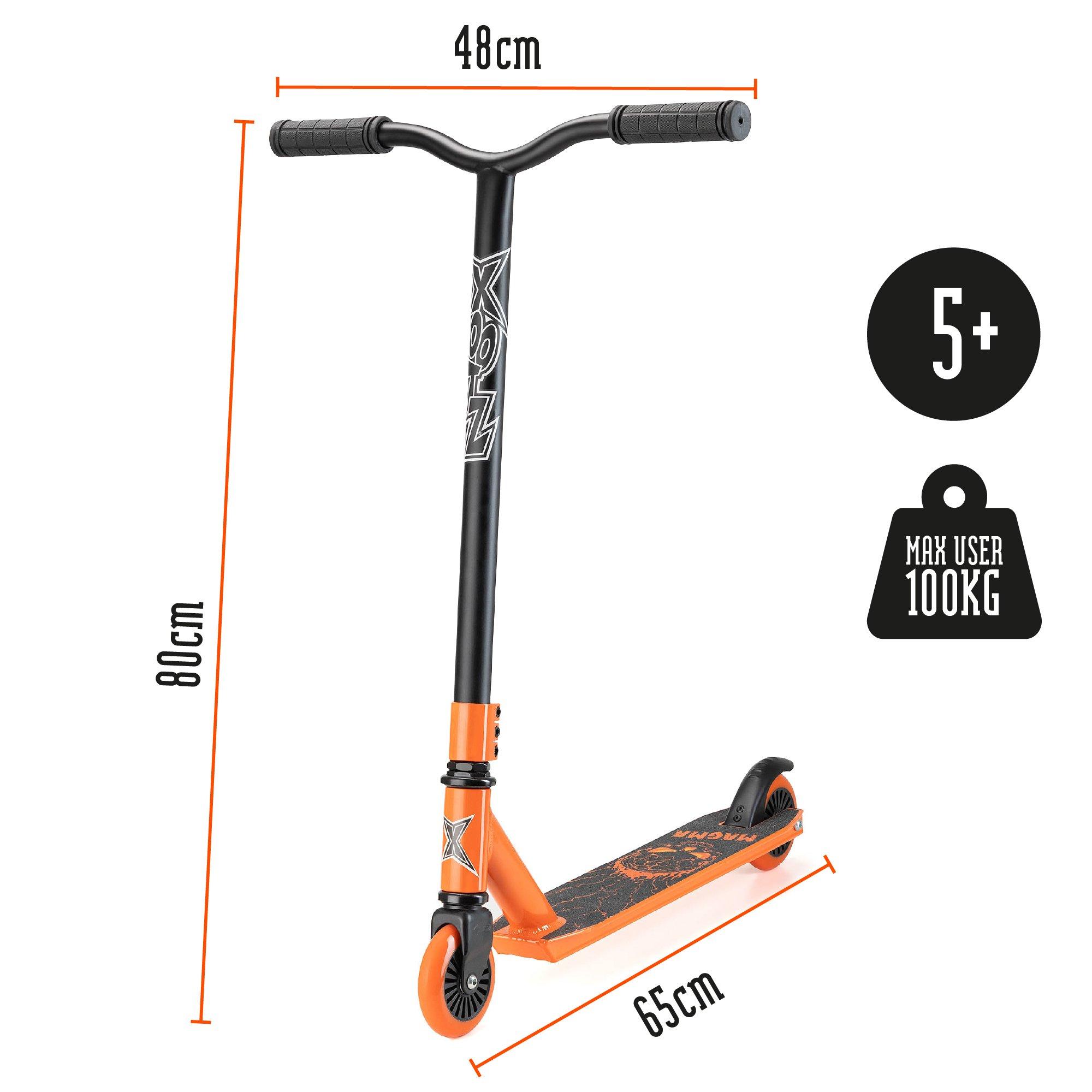 Orange And Blac - Xootz - Y Bar Magma Stunt Scooter - Orange - 7