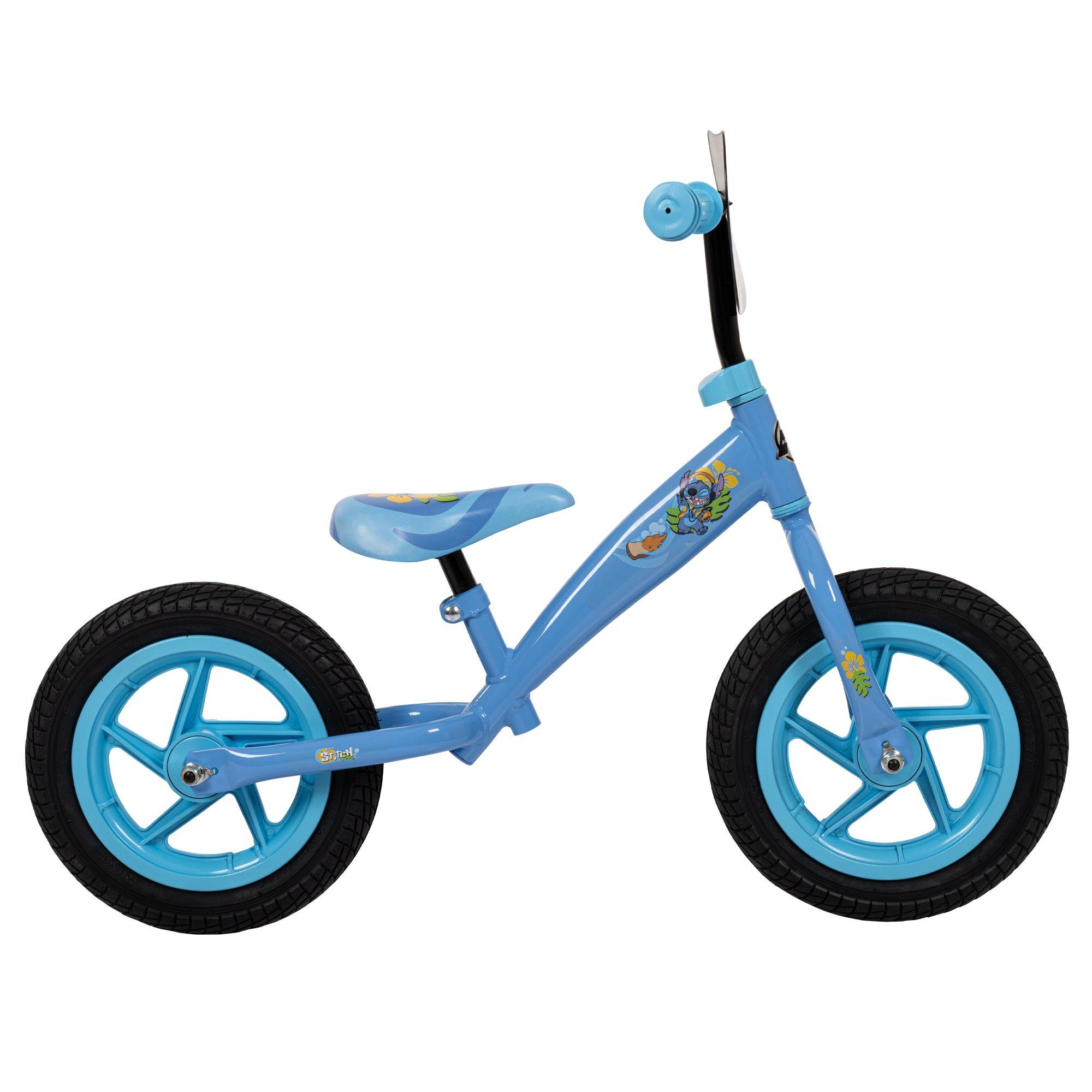 Blue - Huffy - Disney Stitch 12 Balance Bike Blue - 6