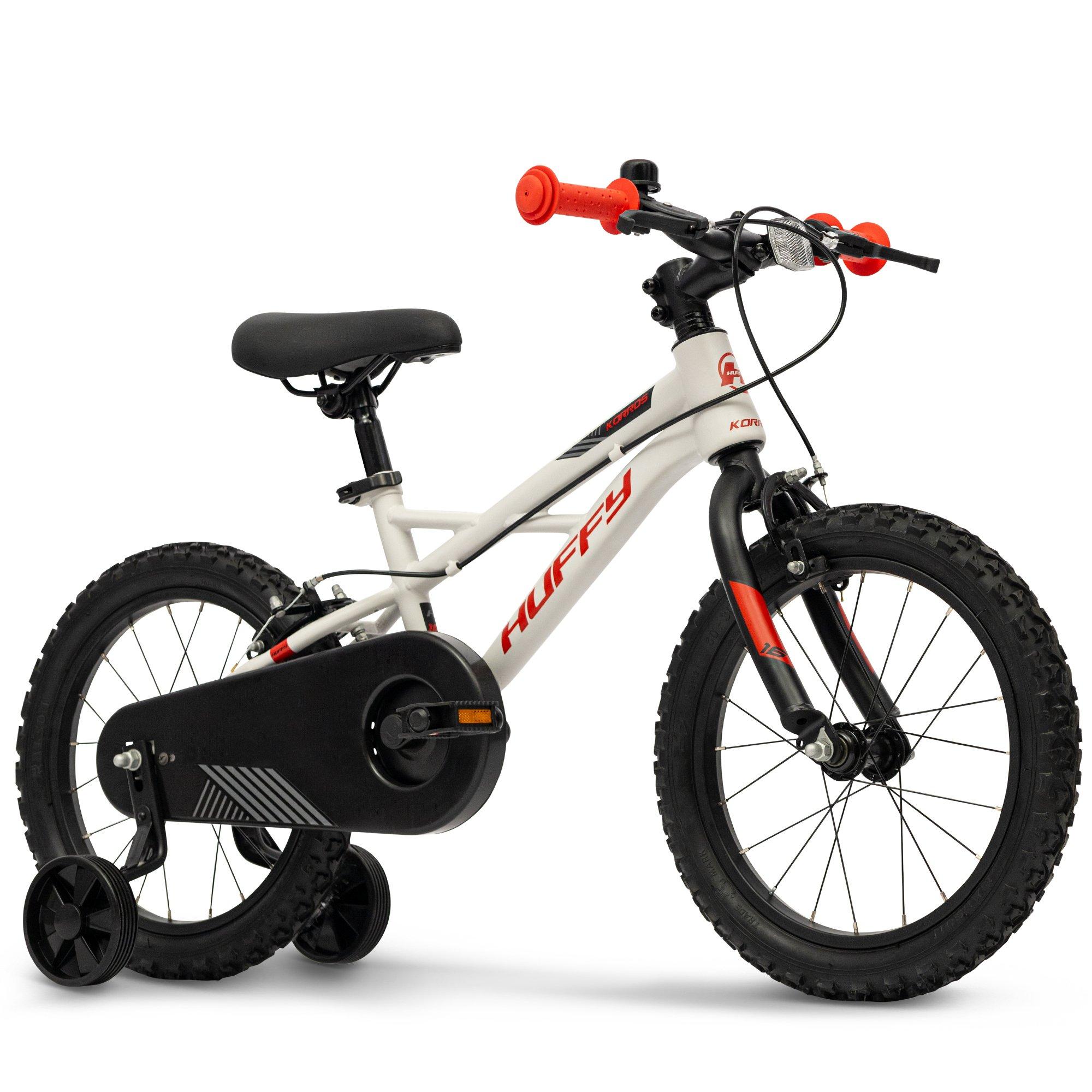 Grey - Huffy - Korros 16 Grey Boys’ Bike For Kids 5-7yrs - 1