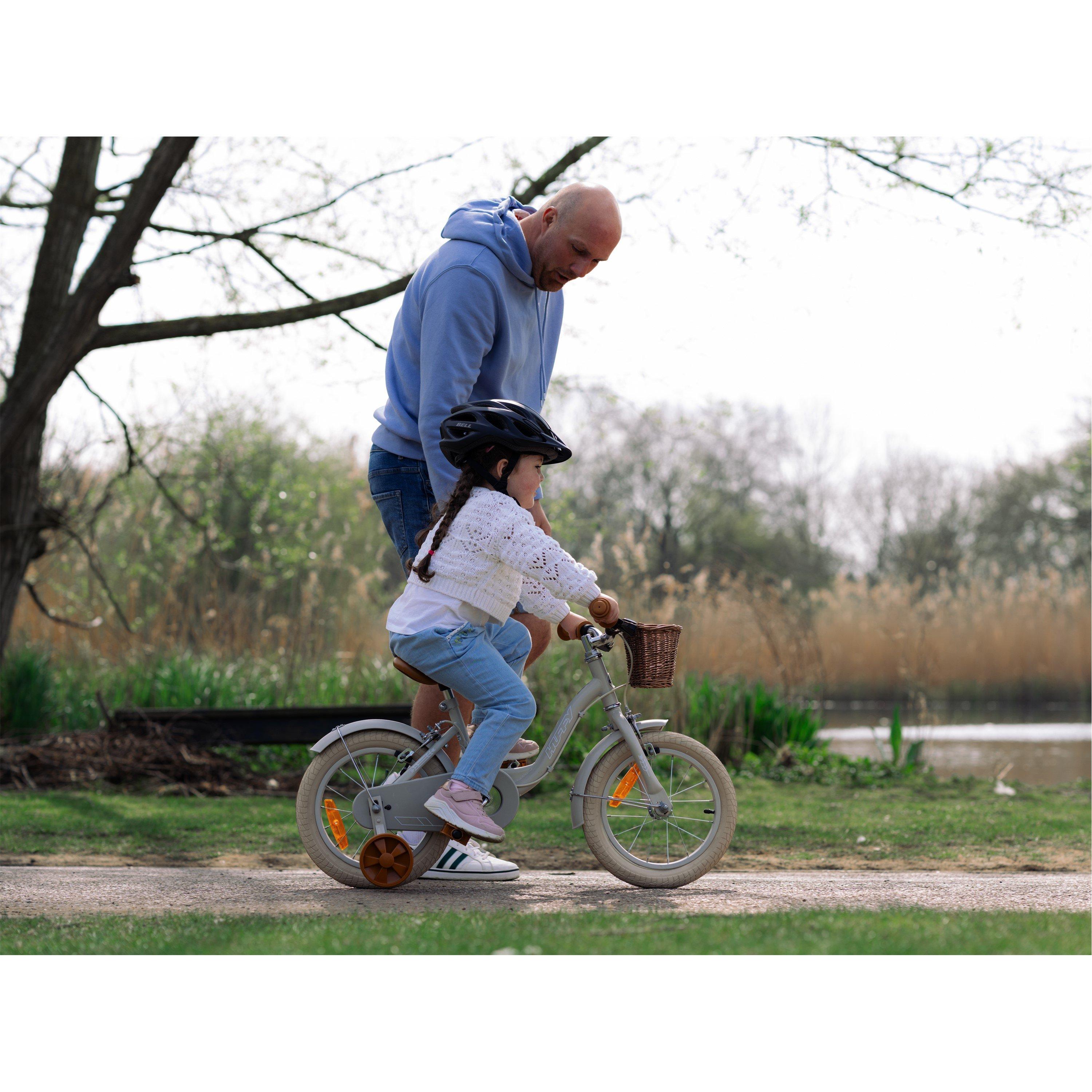 Grey - Huffy - Vintage 14 Grey Bike For Kids 4-6yrs - 3