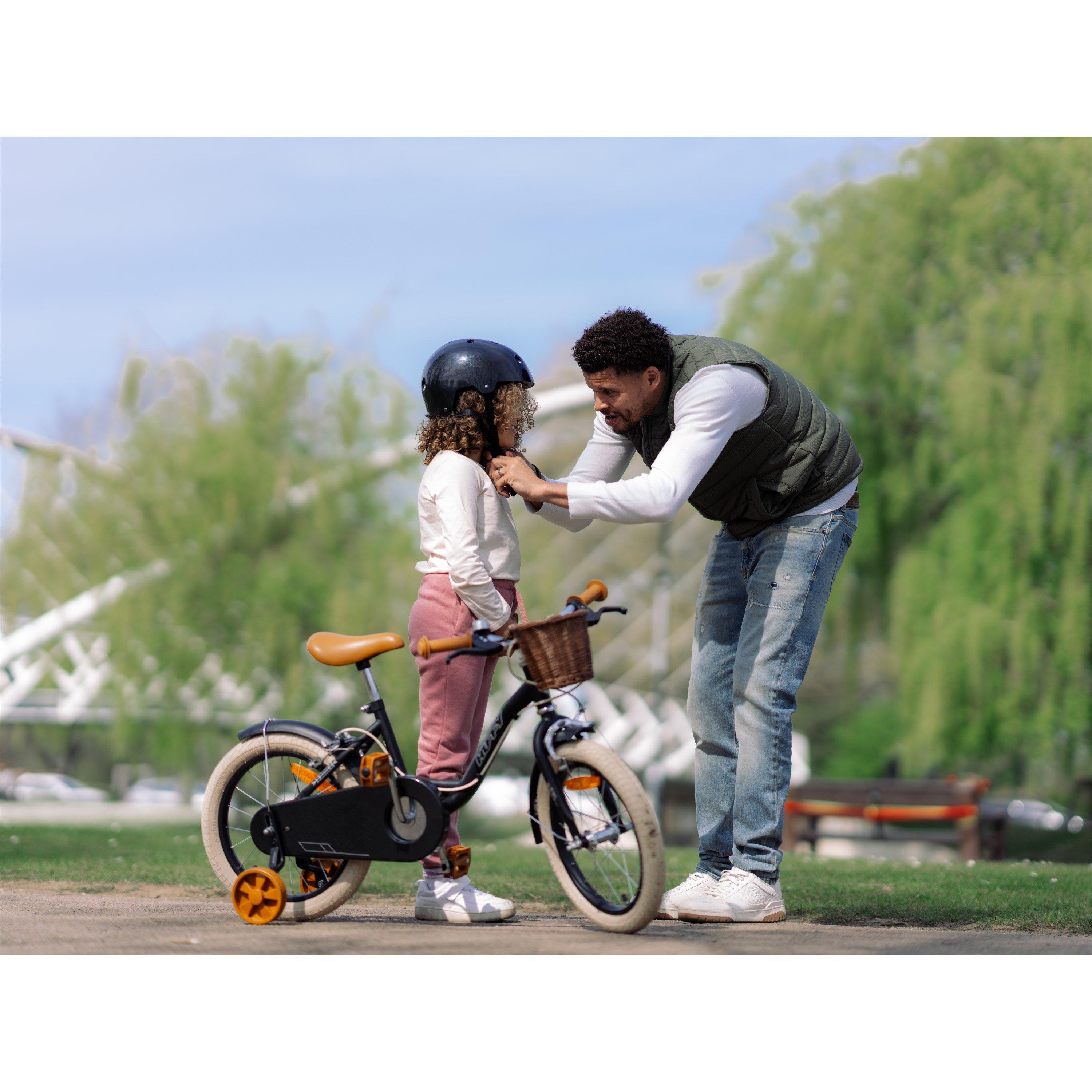 Black - Huffy - Vintage 16 Black Bike For Kids 5-7yrs - 3