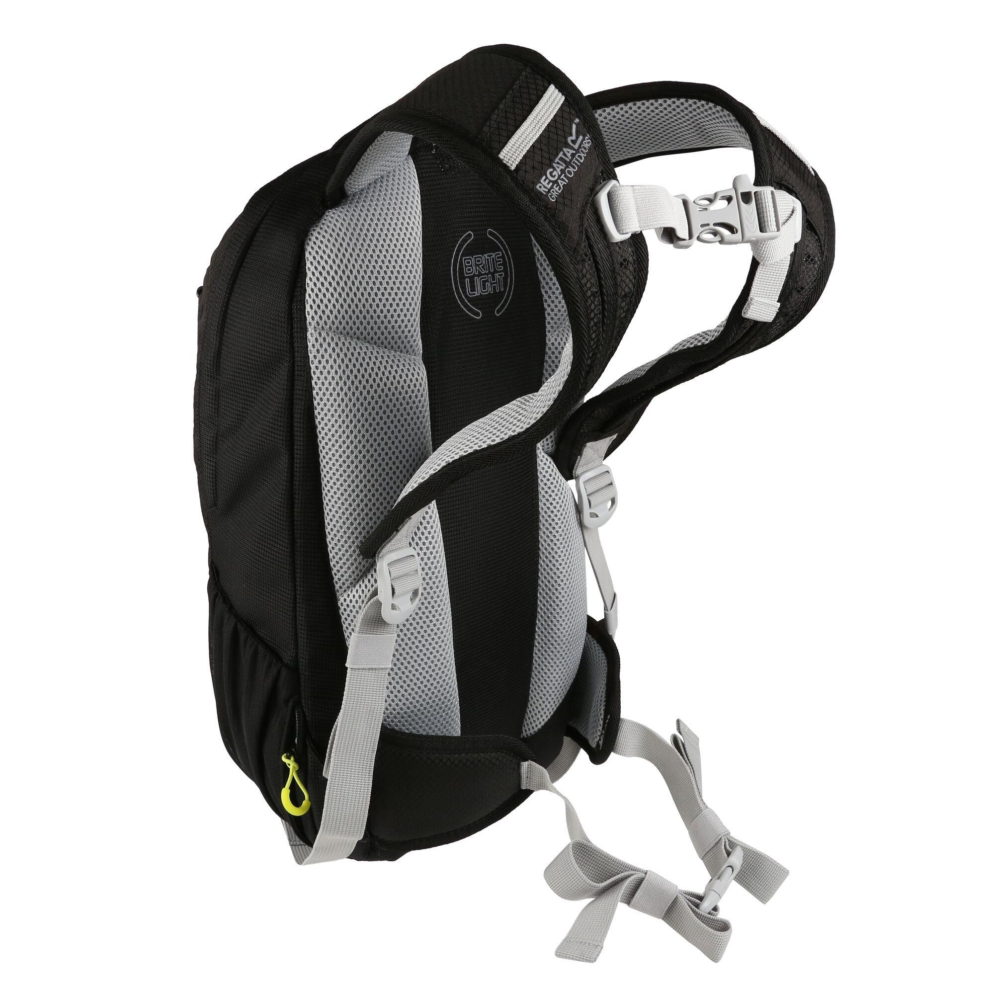 Black - Regatta - Britedale 20L Backpack - 4